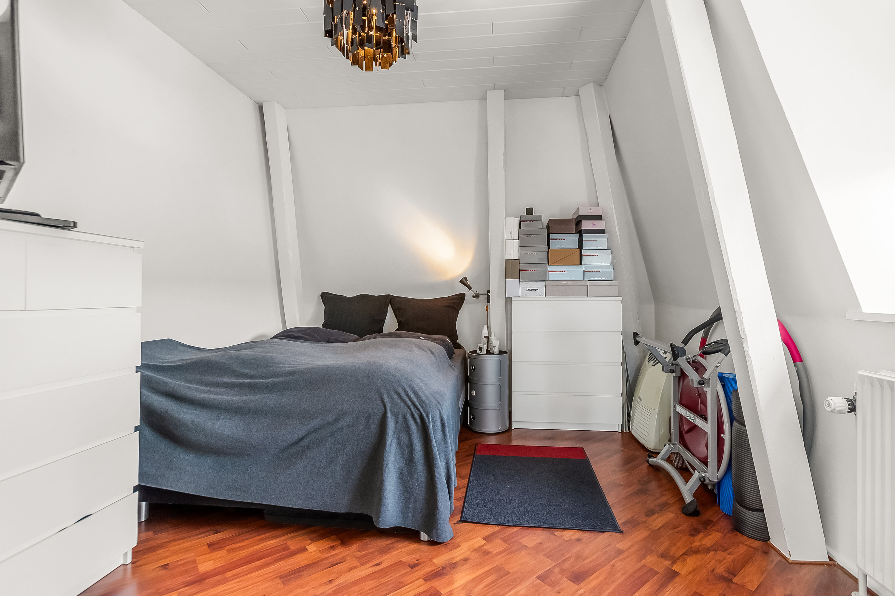 Fremhævet soveværelse billede i fuldskærmstilstand. Billede af Dalbygade 44, 1. th., 6000 Kolding