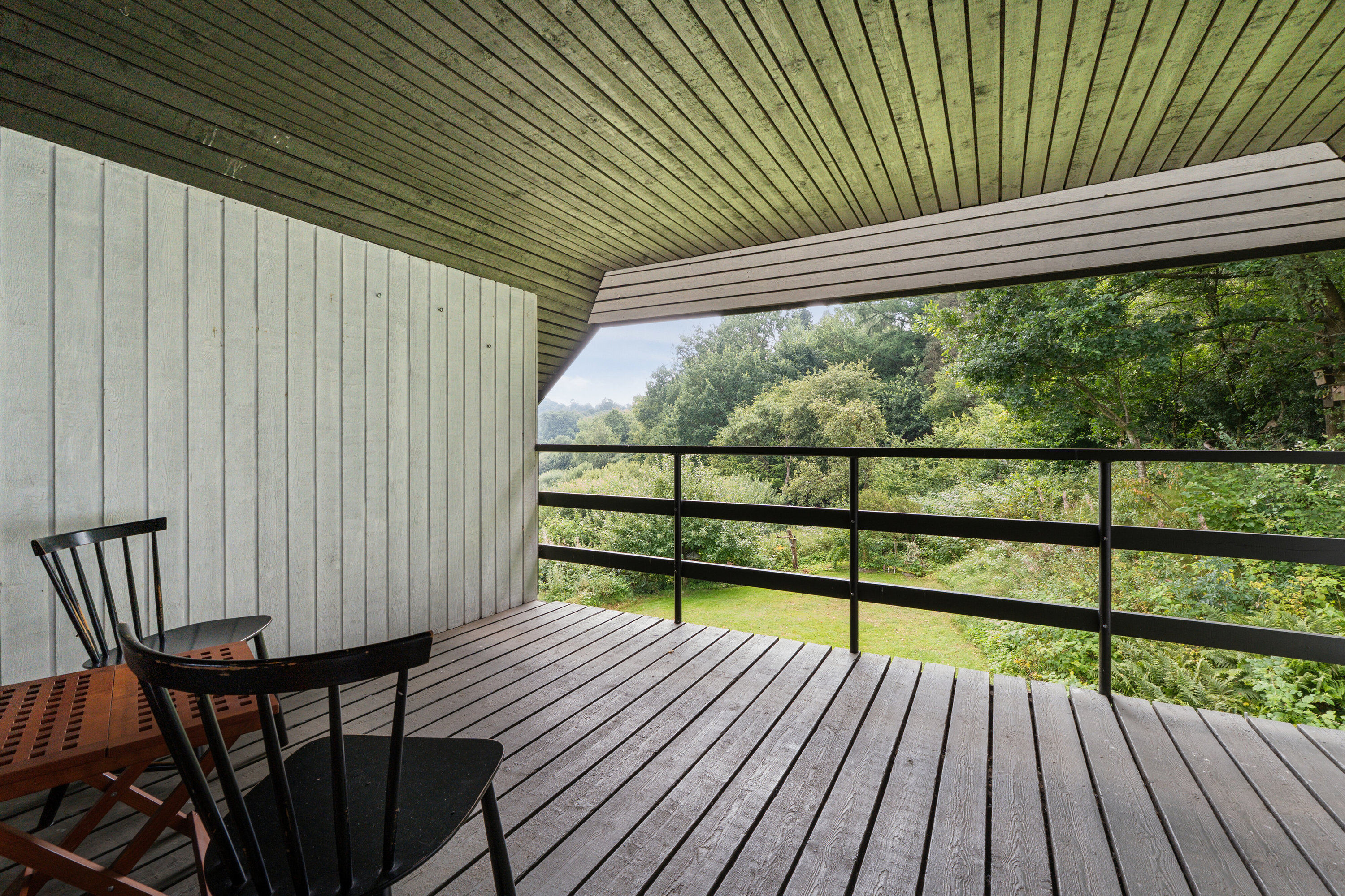 Fremhævet overdækket terrasse billede i fuldskærmstilstand. Billede af Spjarupvej 6, 6040 Egtved