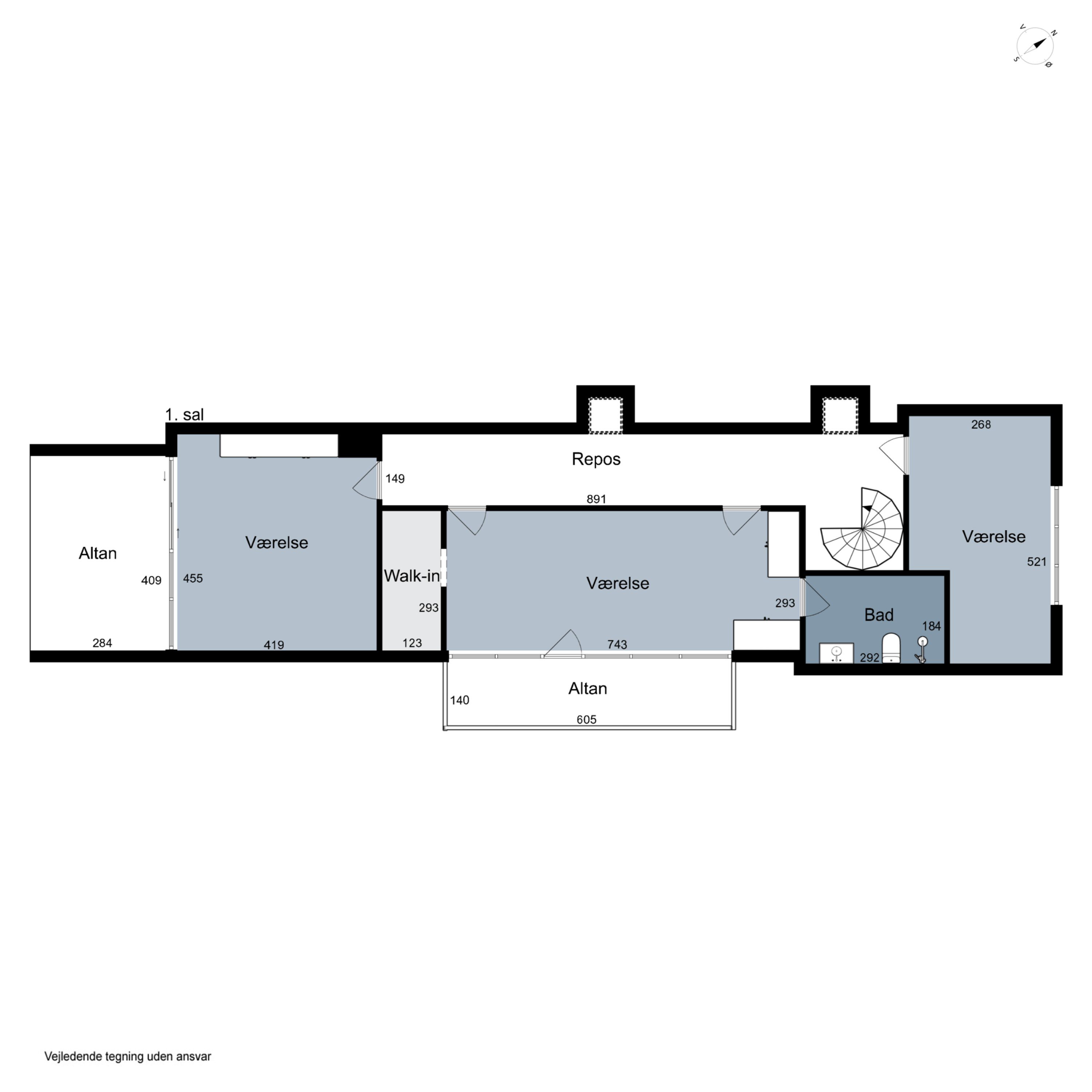 Plantegninger billede af Spjarupvej 6, 6040 Egtved