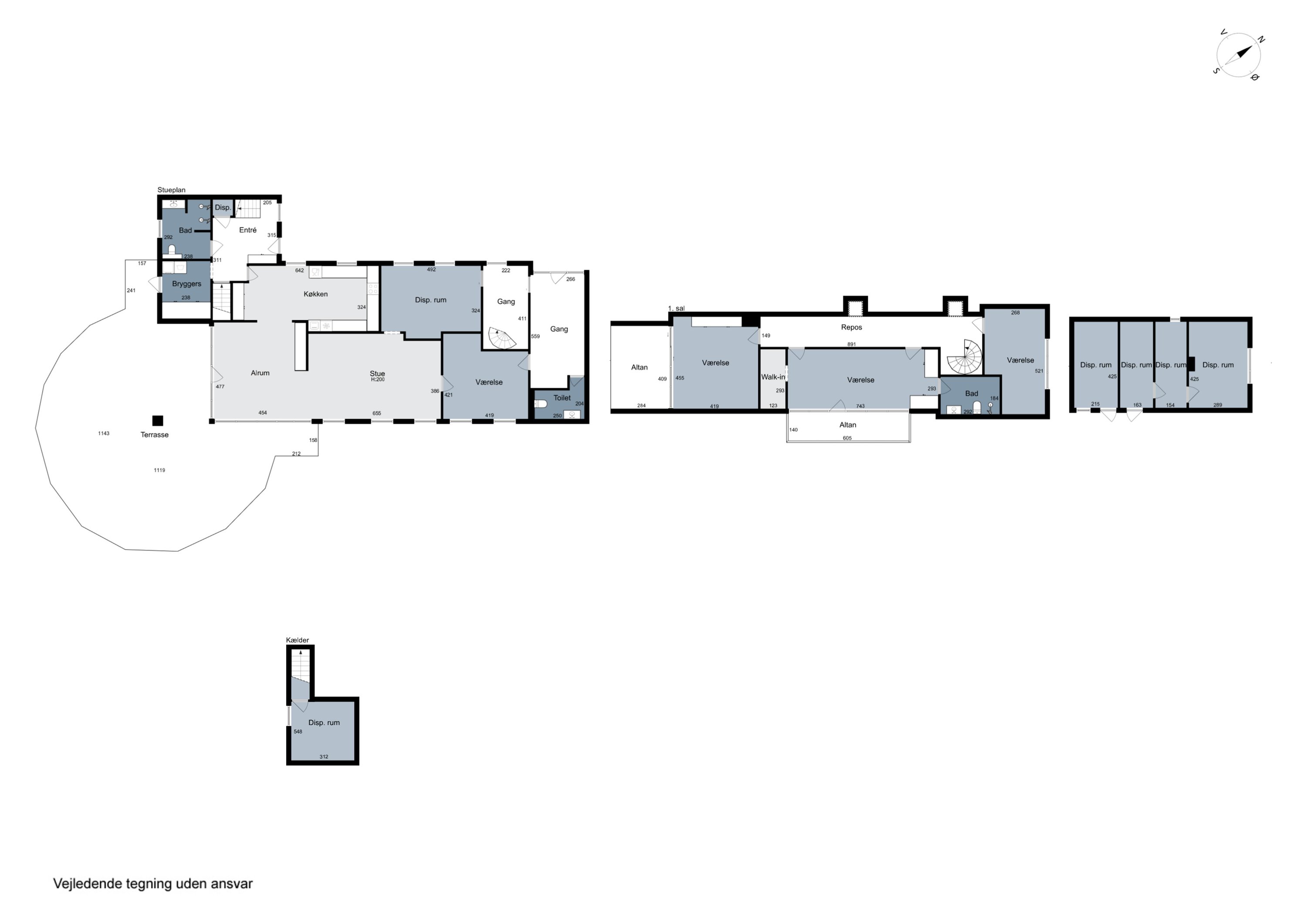 Plantegninger billede af Spjarupvej 6, 6040 Egtved
