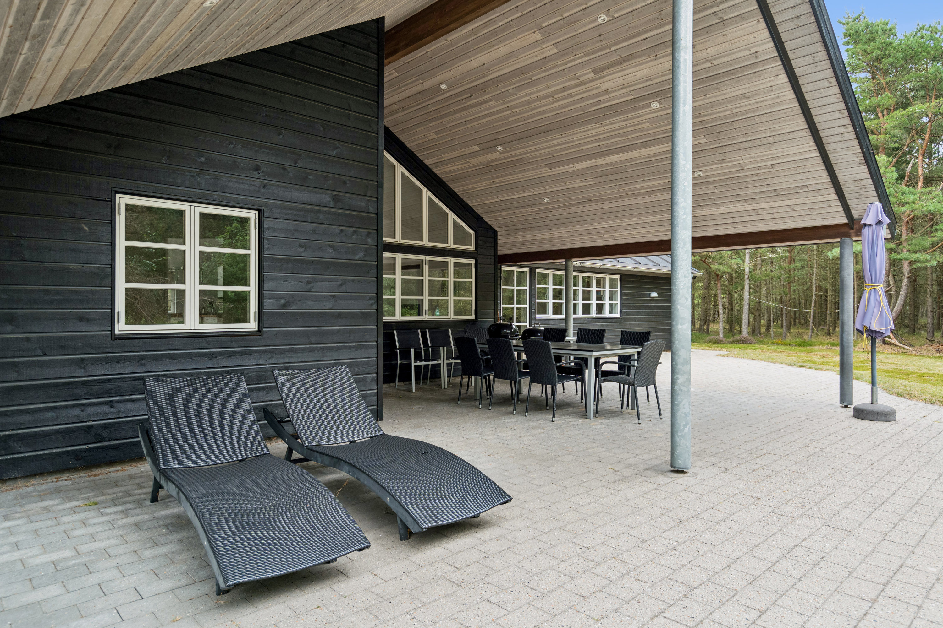 Fremhævet terrasse billede i fuldskærmstilstand. Billede af Gulspurvevej 8, Østerby, 9940 Læsø