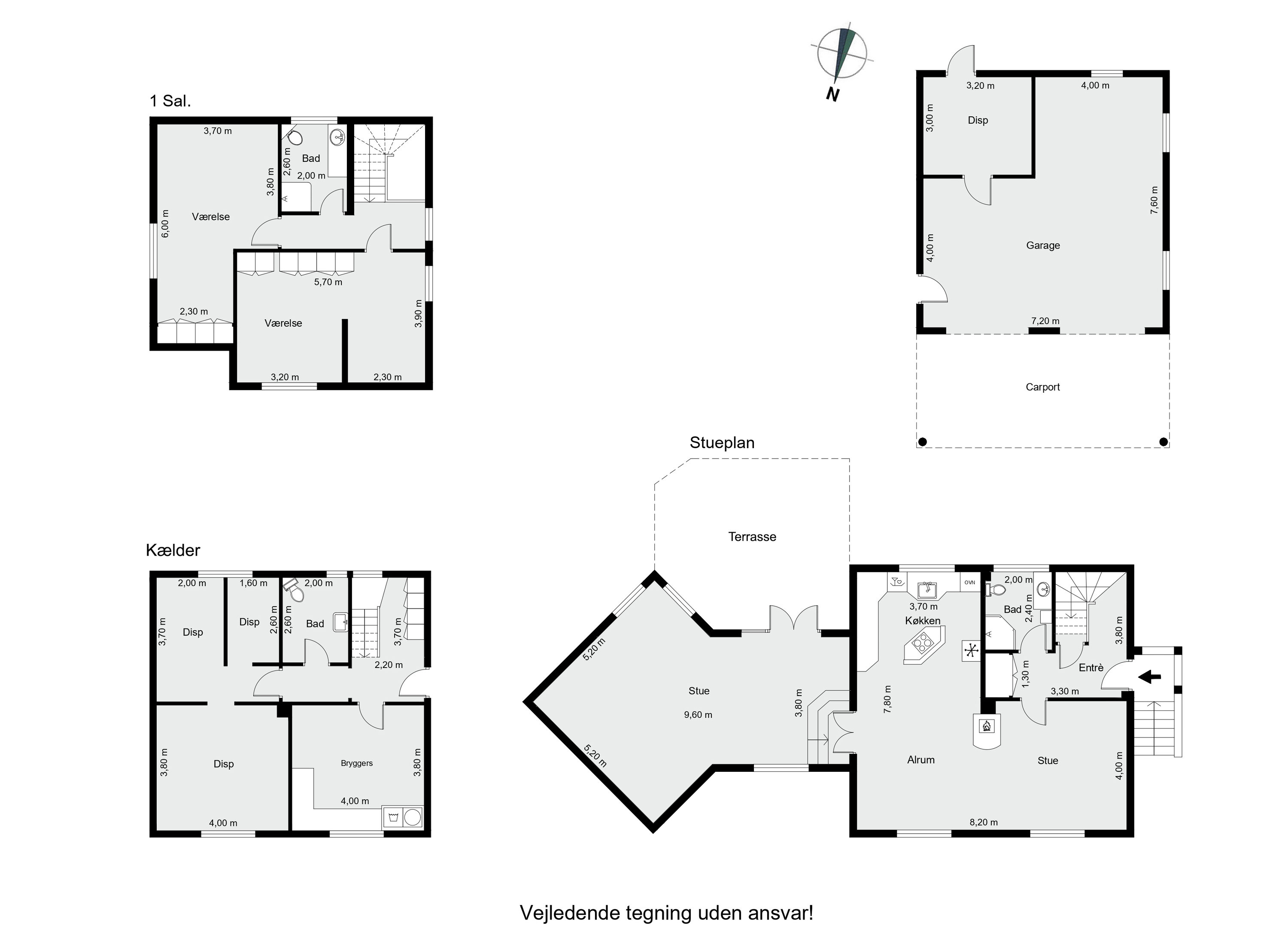 Plantegninger billede af Gl. Århusvej 222, 8800 Viborg