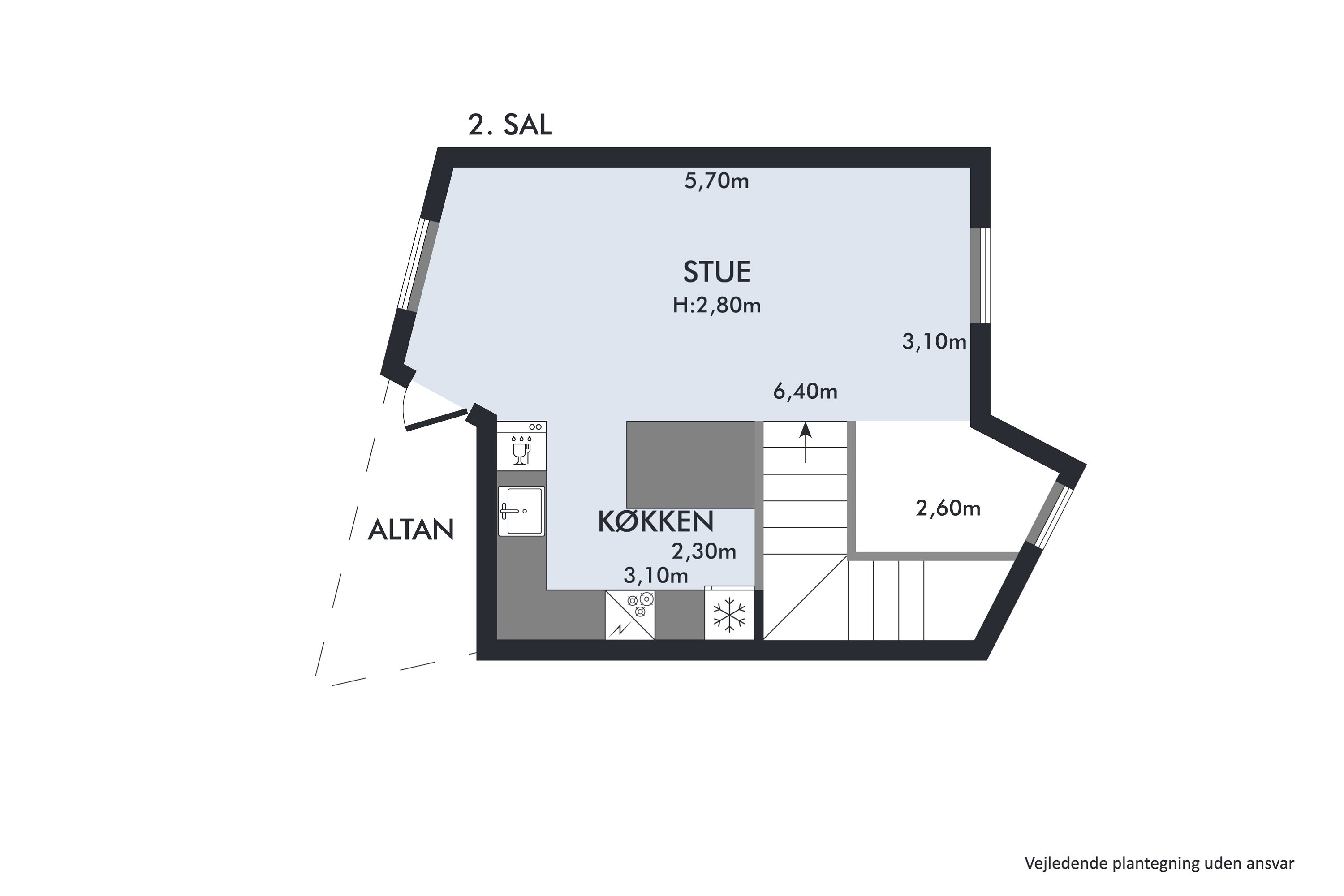 Plantegninger billede af Strandkanten 3, Vesterø Havn, 9940 Læsø