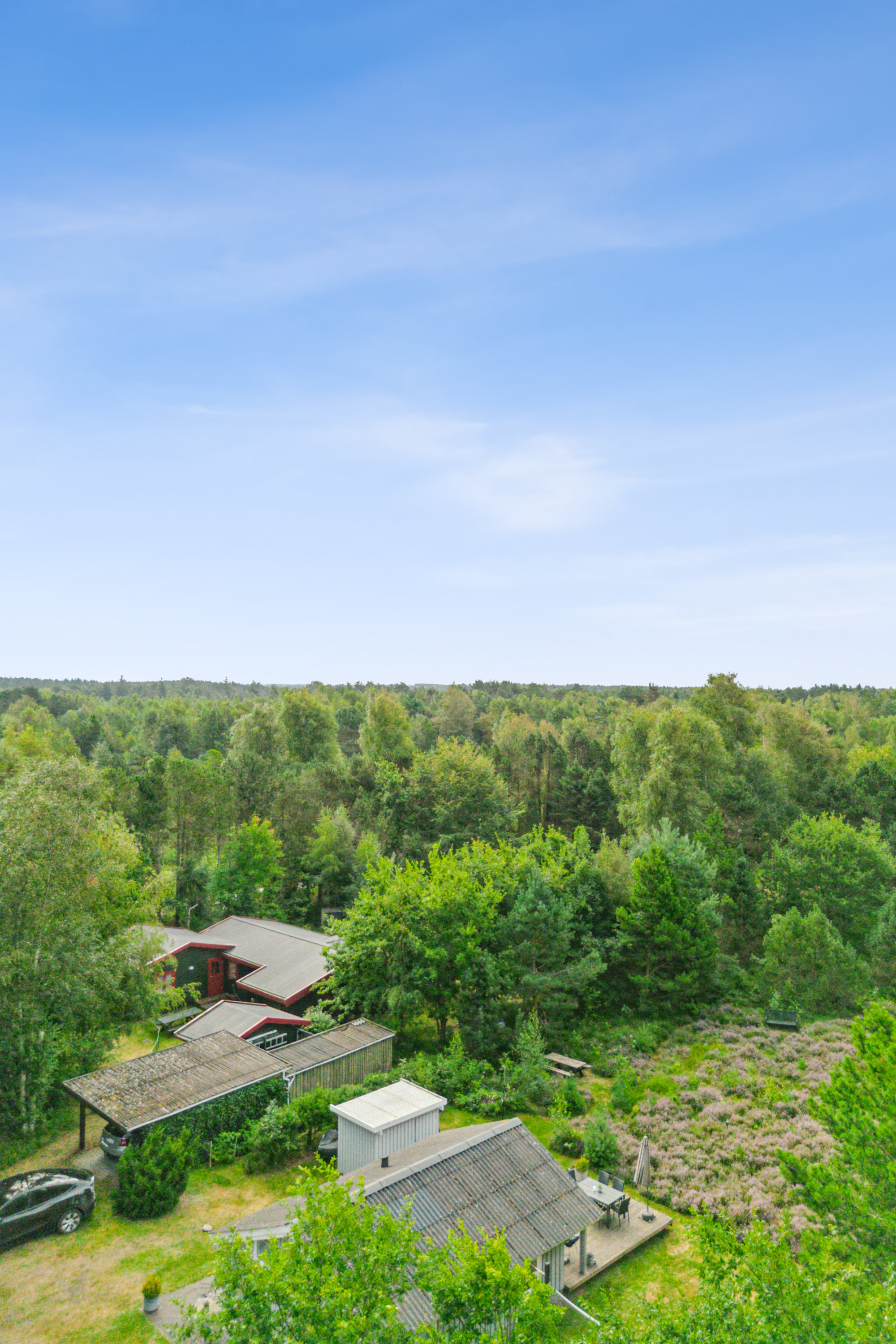 Fremhævet luftfoto billede i fuldskærmstilstand. Billede af Hyacintvej 1, Vesterø, 9940 Læsø