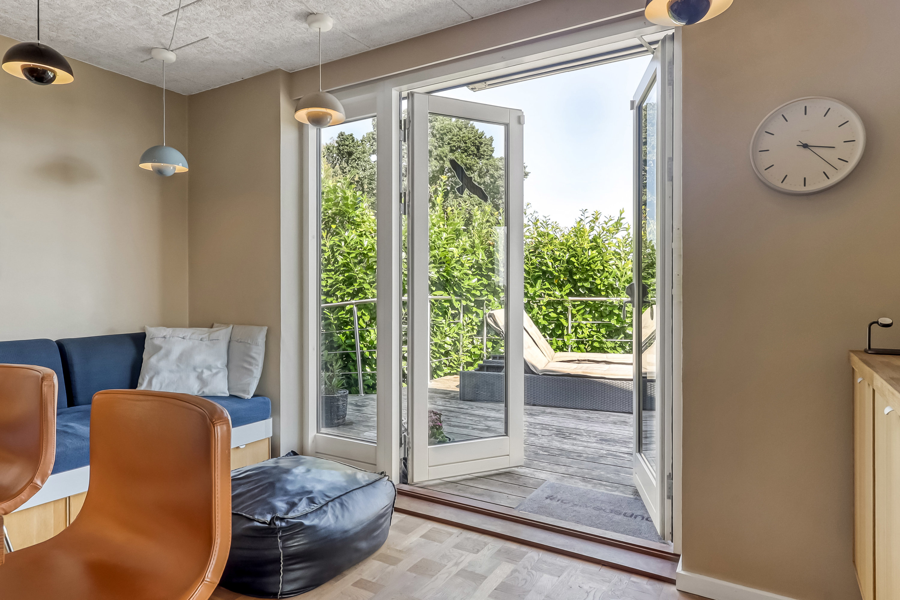 Fremhævet stue billede i fuldskærmstilstand. Billede af Hestehavevej 5, 5700 Svendborg