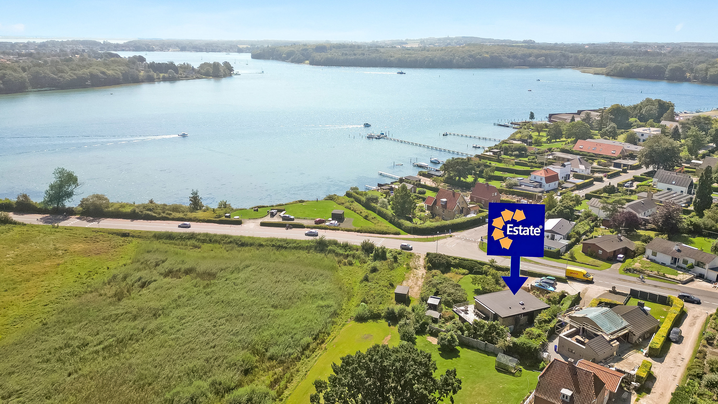 Fremhævet område billede i fuldskærmstilstand. Billede af Hestehavevej 5, 5700 Svendborg