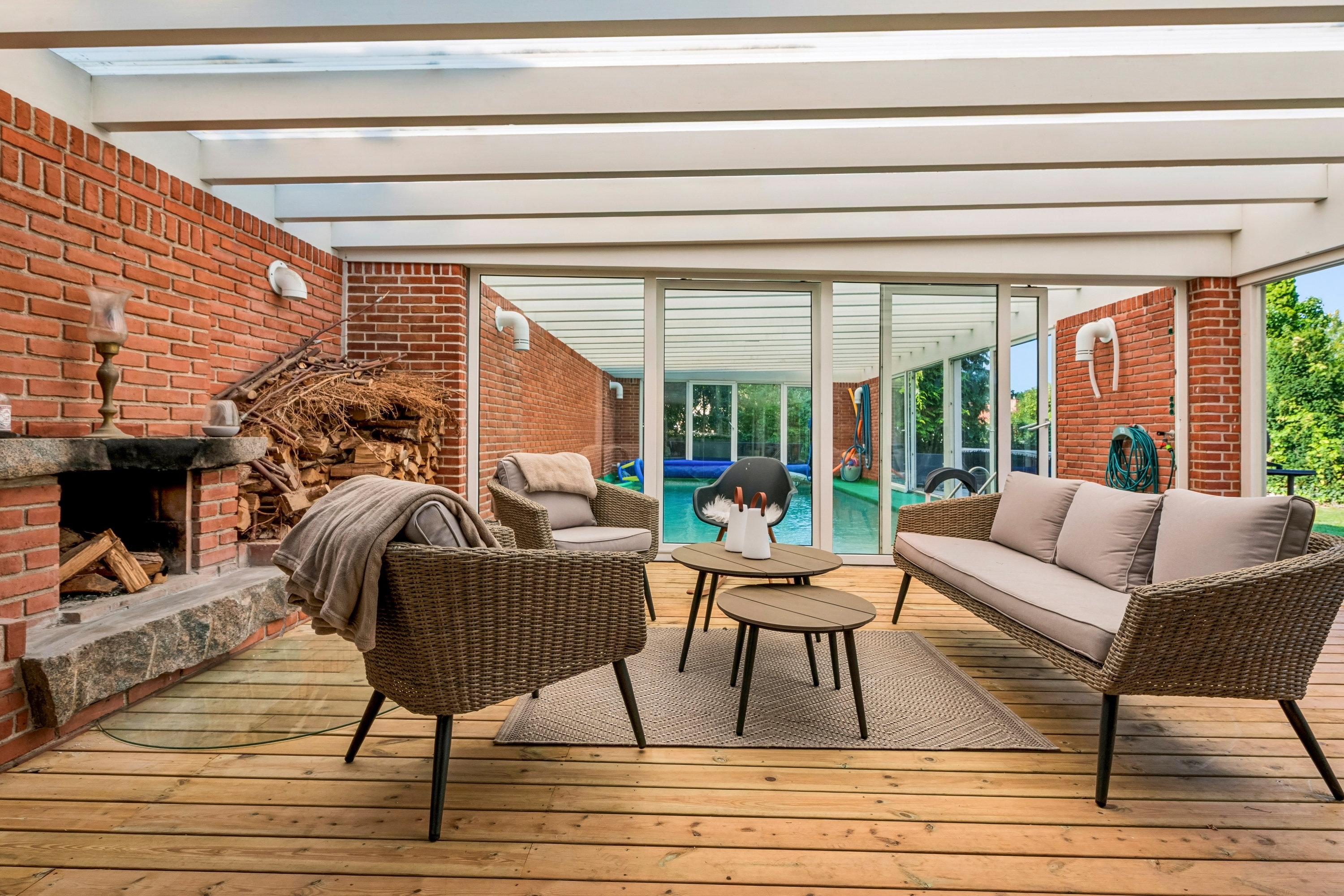 Fremhævet terrasse billede i fuldskærmstilstand. Billede af Buddinge Hovedgade 105, 2860 Søborg