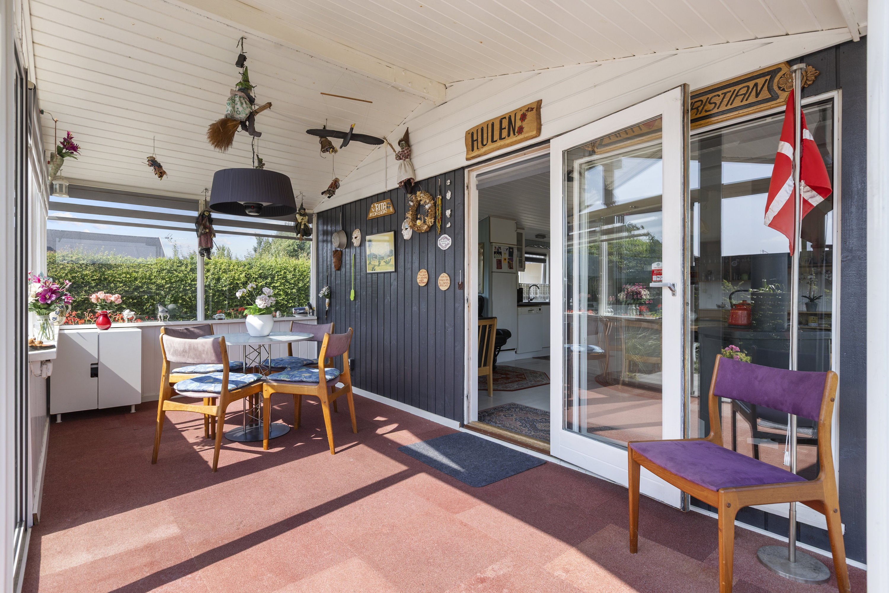 Fremhævet udestue billede i fuldskærmstilstand. Billede af Strandvænget 2, 4220 Korsør