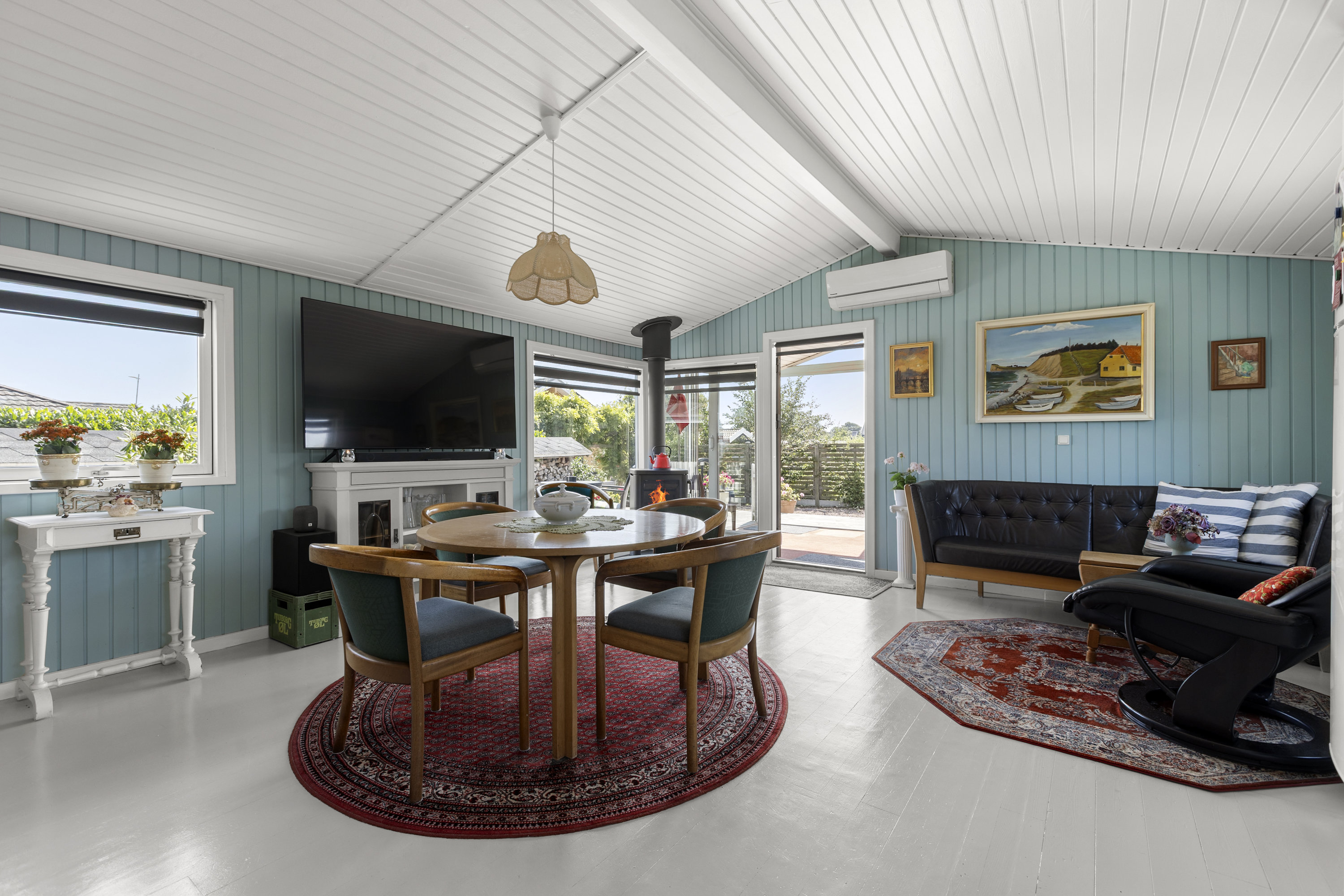 Fremhævet stue billede i fuldskærmstilstand. Billede af Strandvænget 2, 4220 Korsør