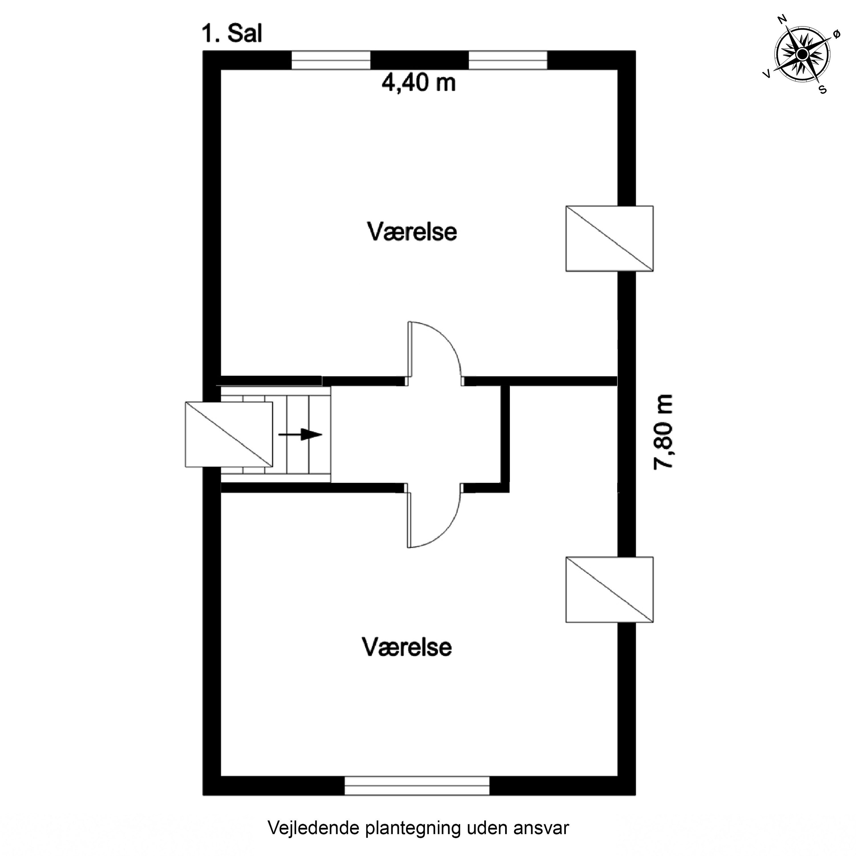 Plantegninger billede af Hedevej 24, 5771 Stenstrup