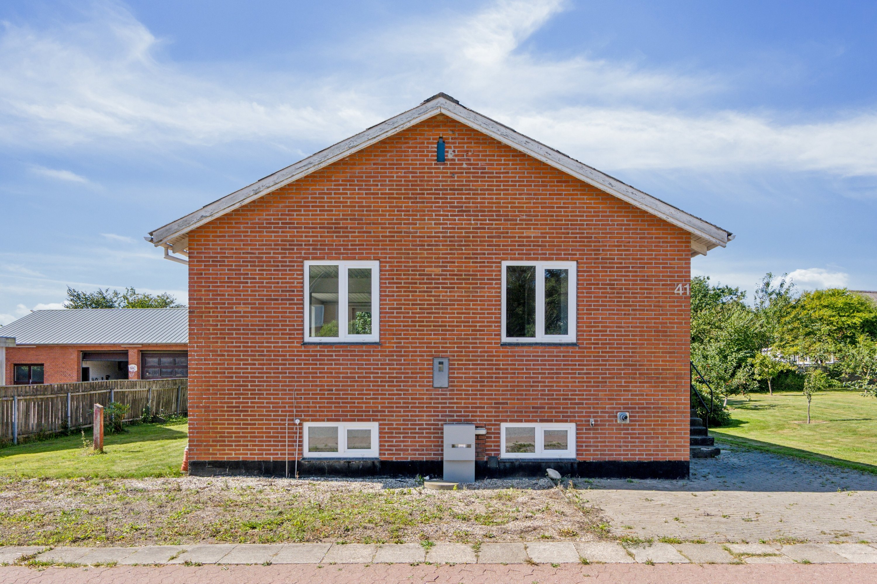 Fremhævet set fra vejen billede i fuldskærmstilstand. Billede af Røde Anes Vej 41, Hundborg, 7700 Thisted