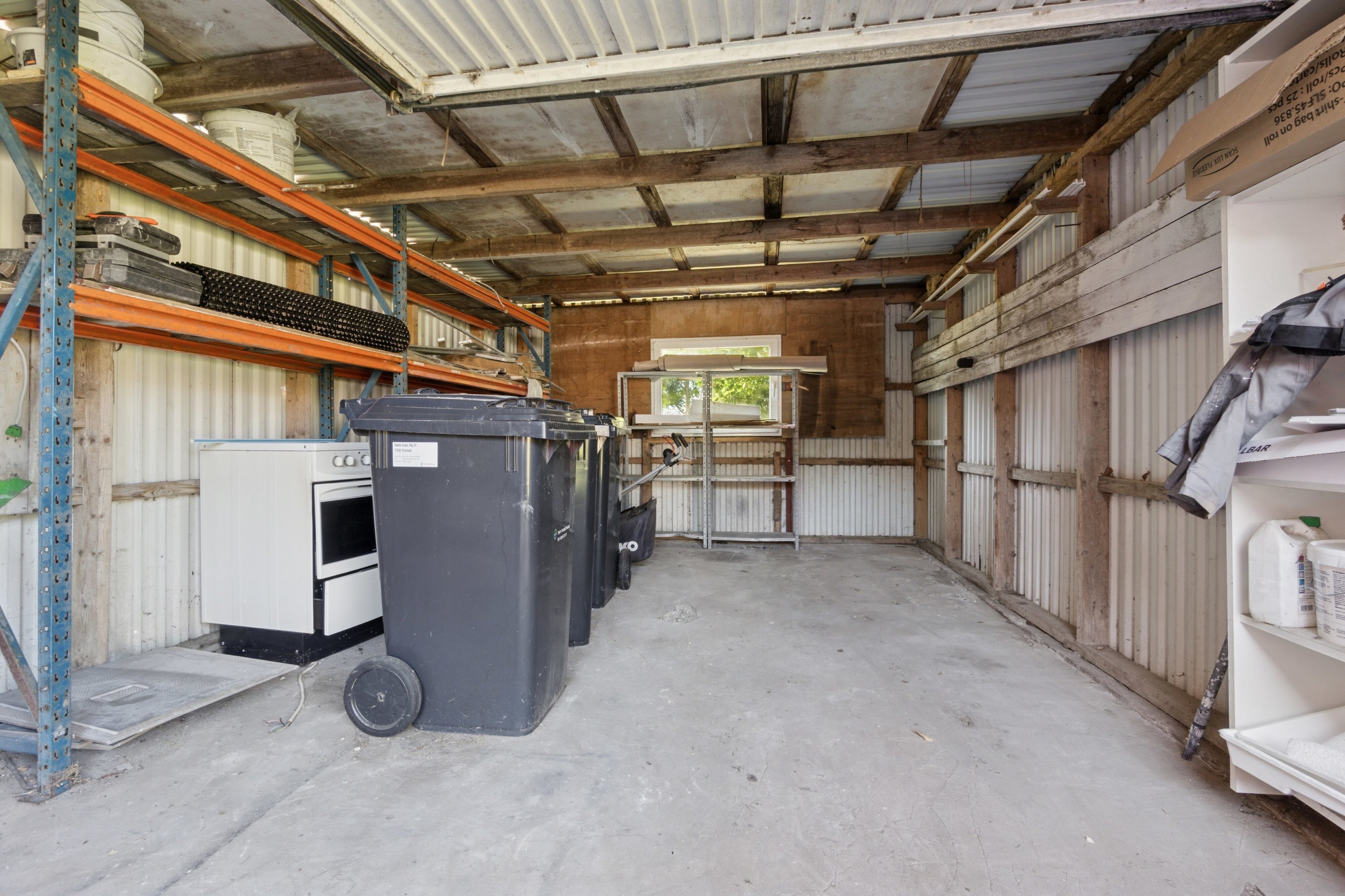 Fremhævet stald billede i fuldskærmstilstand. Billede af Røde Anes Vej 41, Hundborg, 7700 Thisted