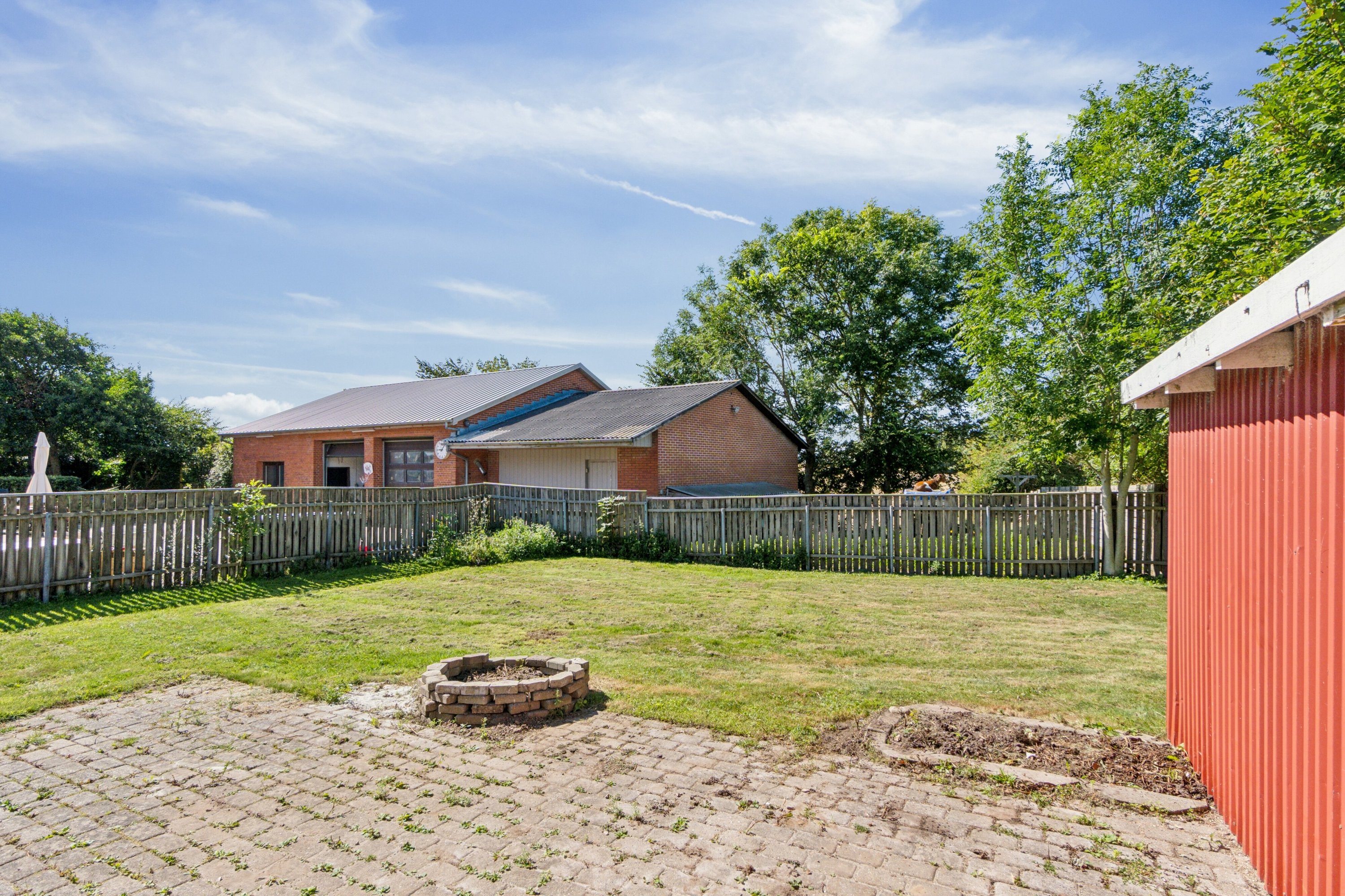 Fremhævet set fra haven billede i fuldskærmstilstand. Billede af Røde Anes Vej 41, Hundborg, 7700 Thisted