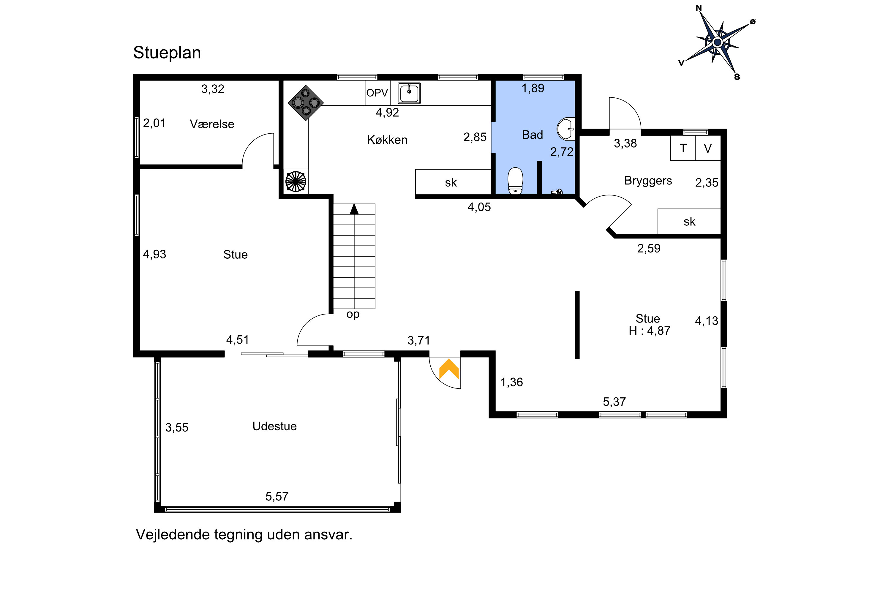Plantegninger billede af Rubyvej 51, Agger, 7770 Vestervig