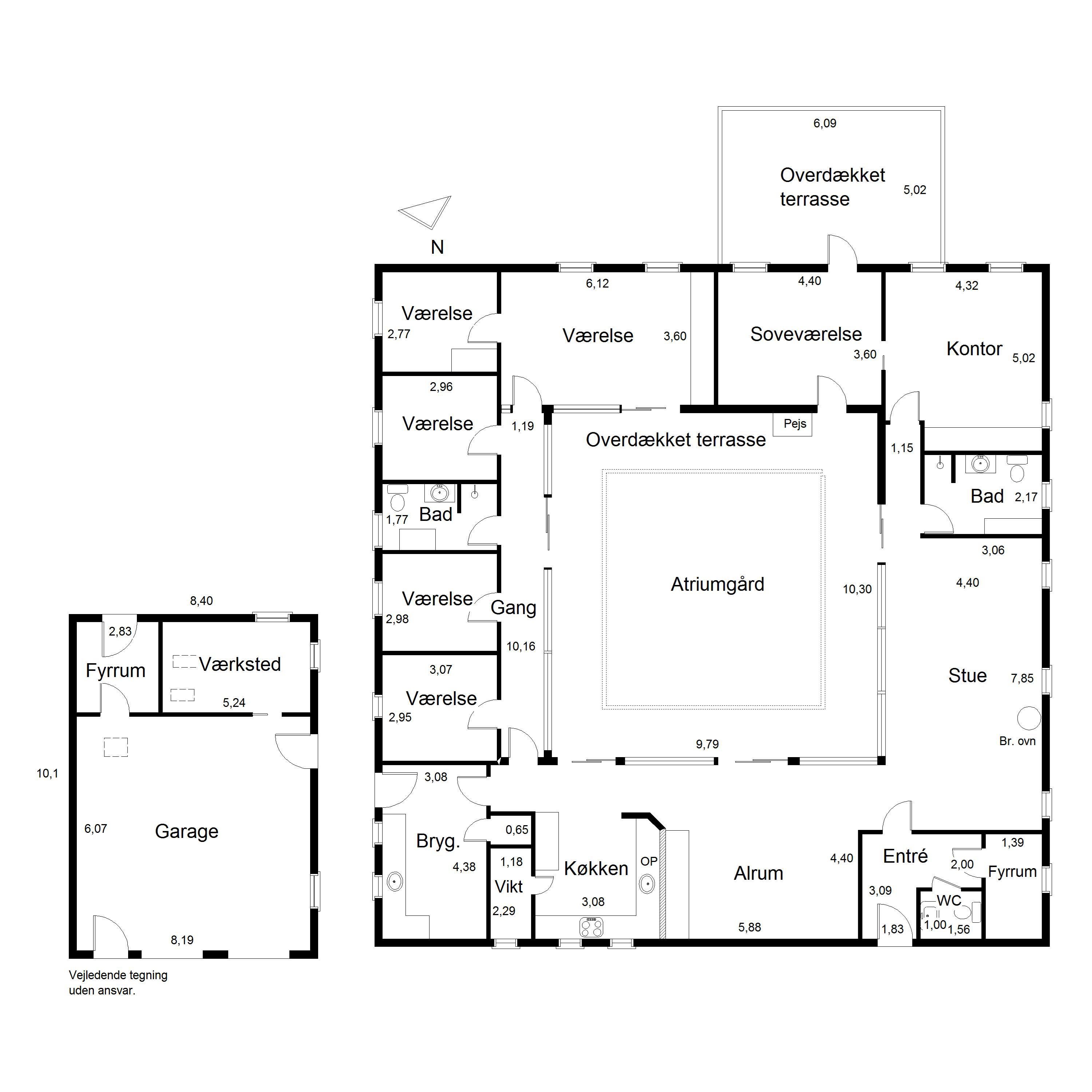 Plantegninger billede af Mølleparken 15, 7184 Vandel