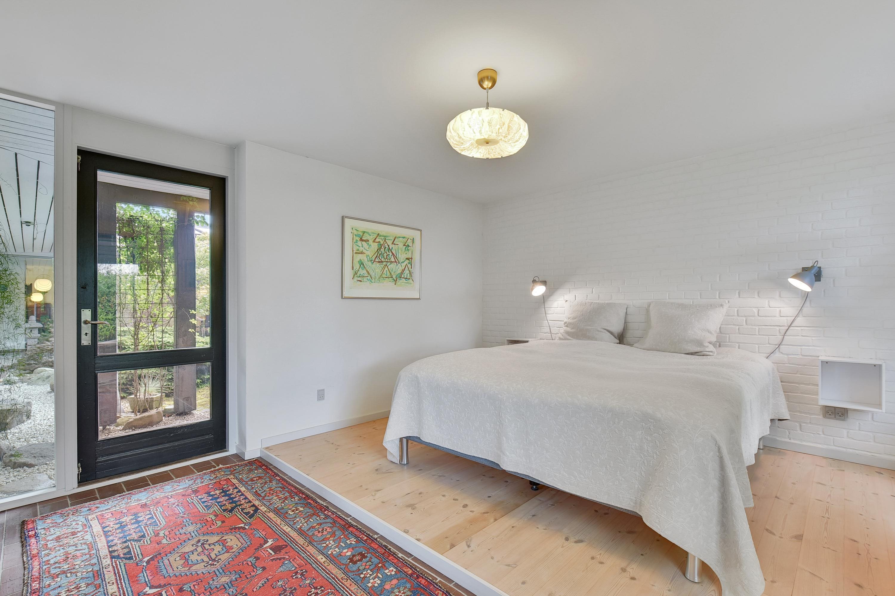 Fremhævet soveværelse billede i fuldskærmstilstand. Billede af Mølleparken 15, 7184 Vandel