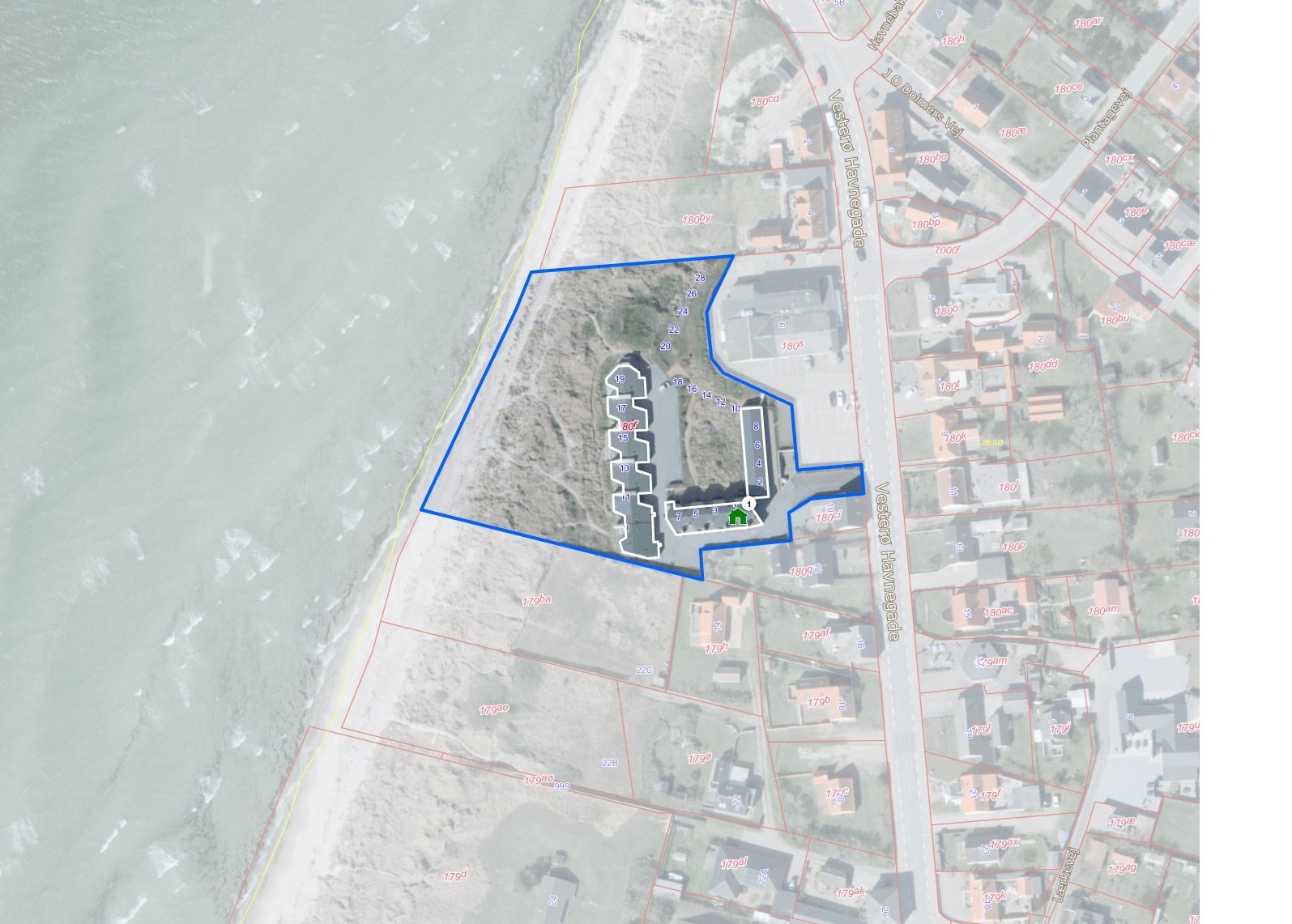 Fremhævet  billede i fuldskærmstilstand. Billede af Strandkanten 3, Vesterø Havn, 9940 Læsø