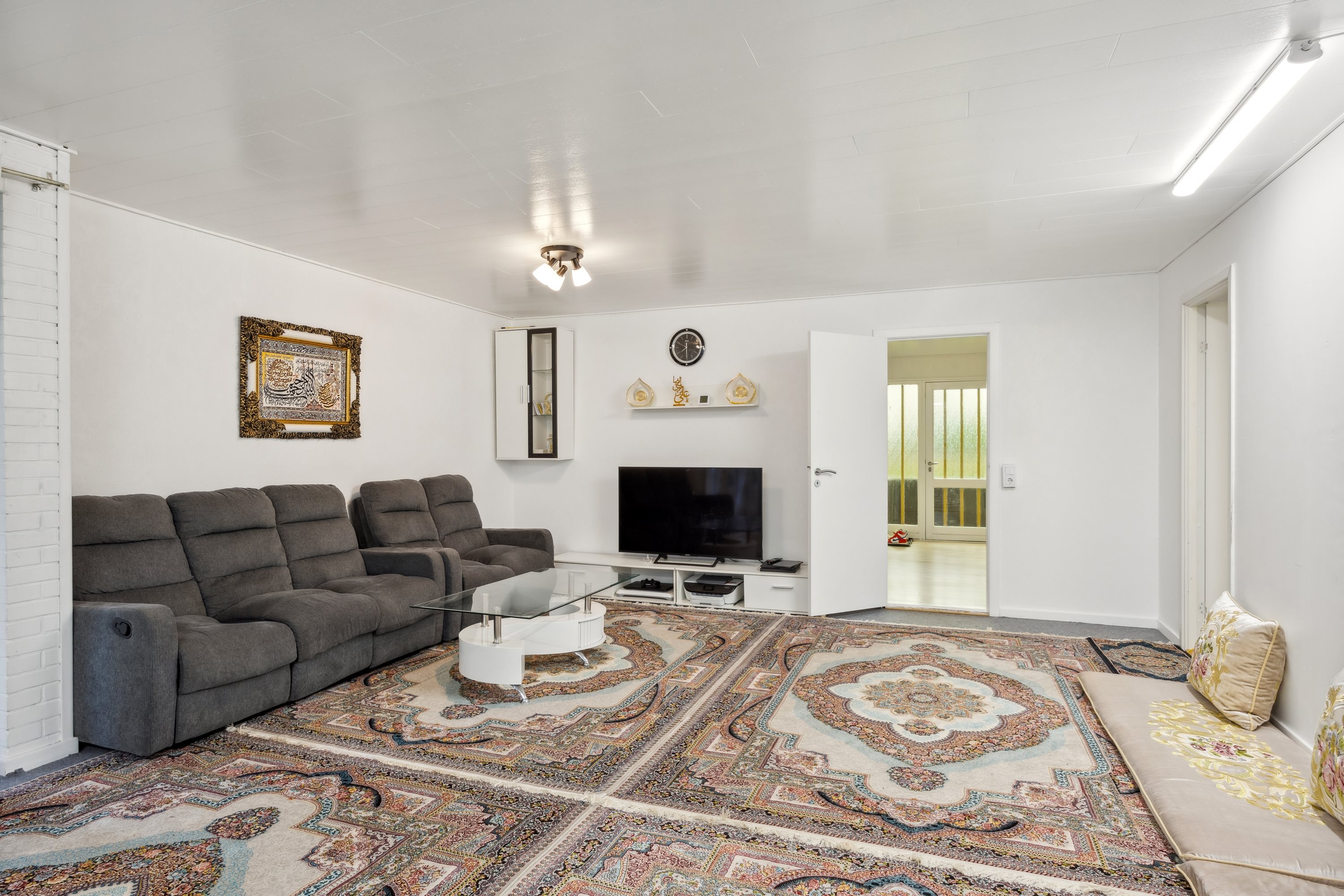 Fremhævet stue billede i fuldskærmstilstand. Billede af Bødkervænget 11, Sæby, 4270 Høng