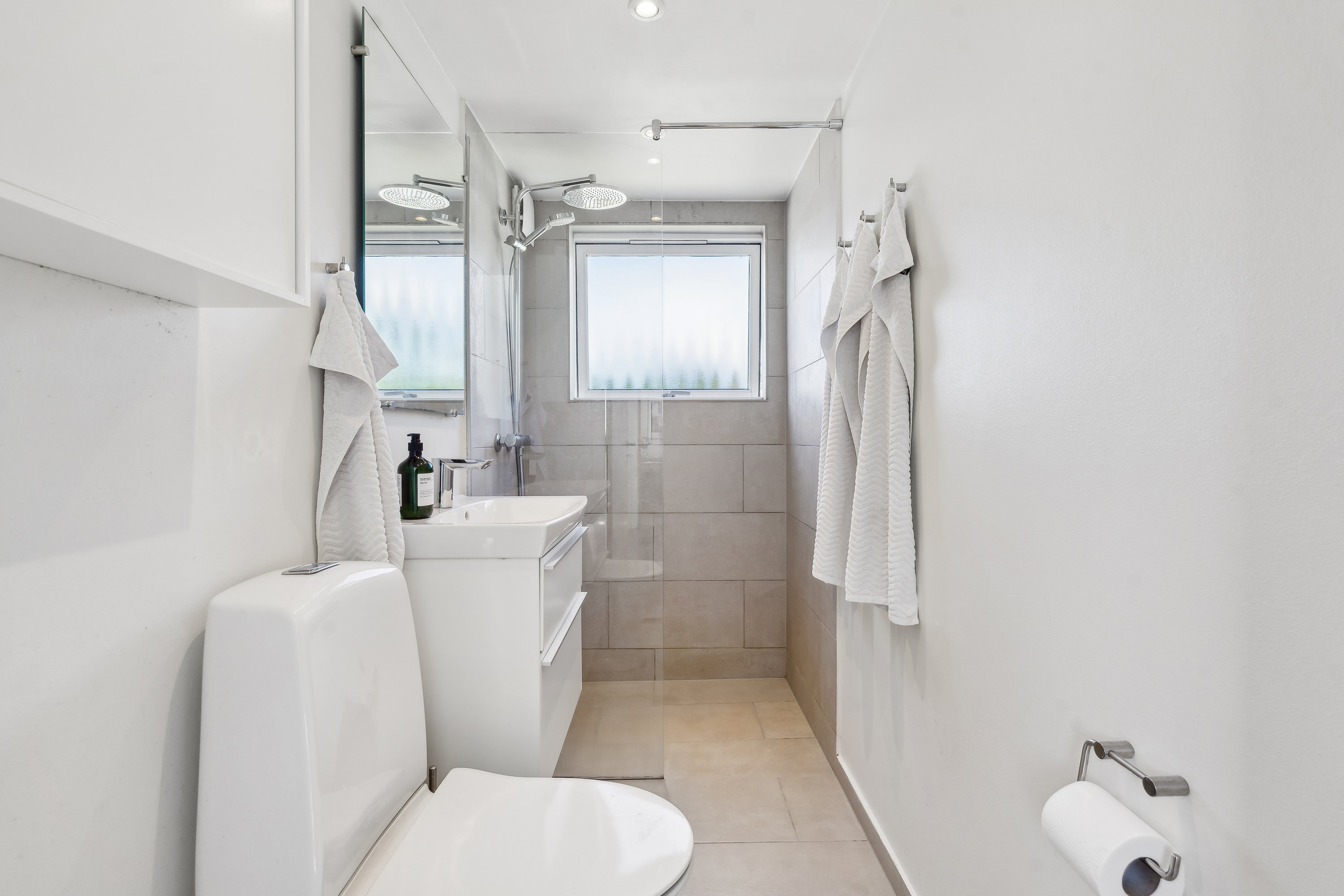 Fremhævet badeværelse billede i fuldskærmstilstand. Billede af Sundvej 64, Østlige bydel, 8700 Horsens