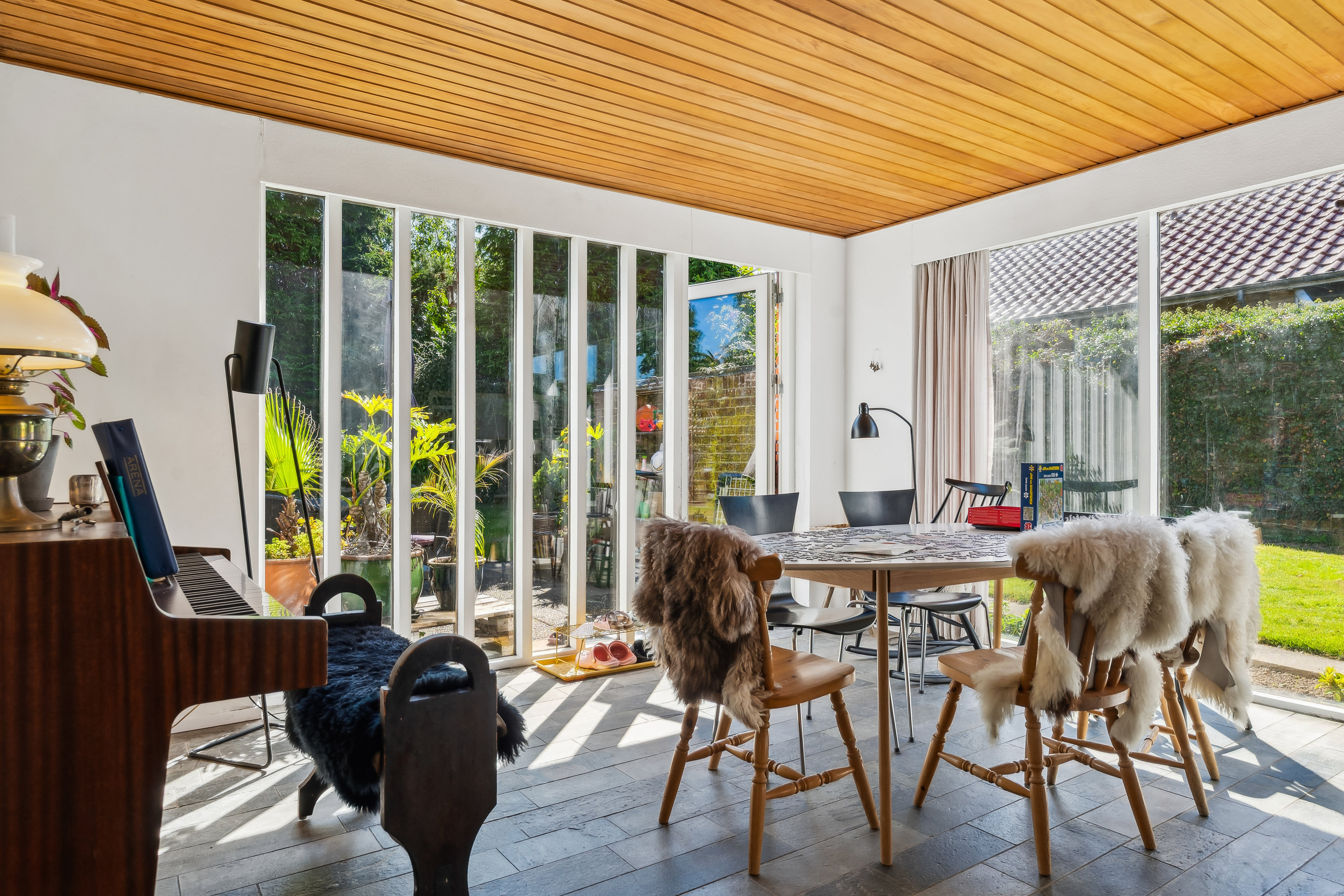 Fremhævet udestue billede i fuldskærmstilstand. Billede af Sundvej 64, Østlige bydel, 8700 Horsens