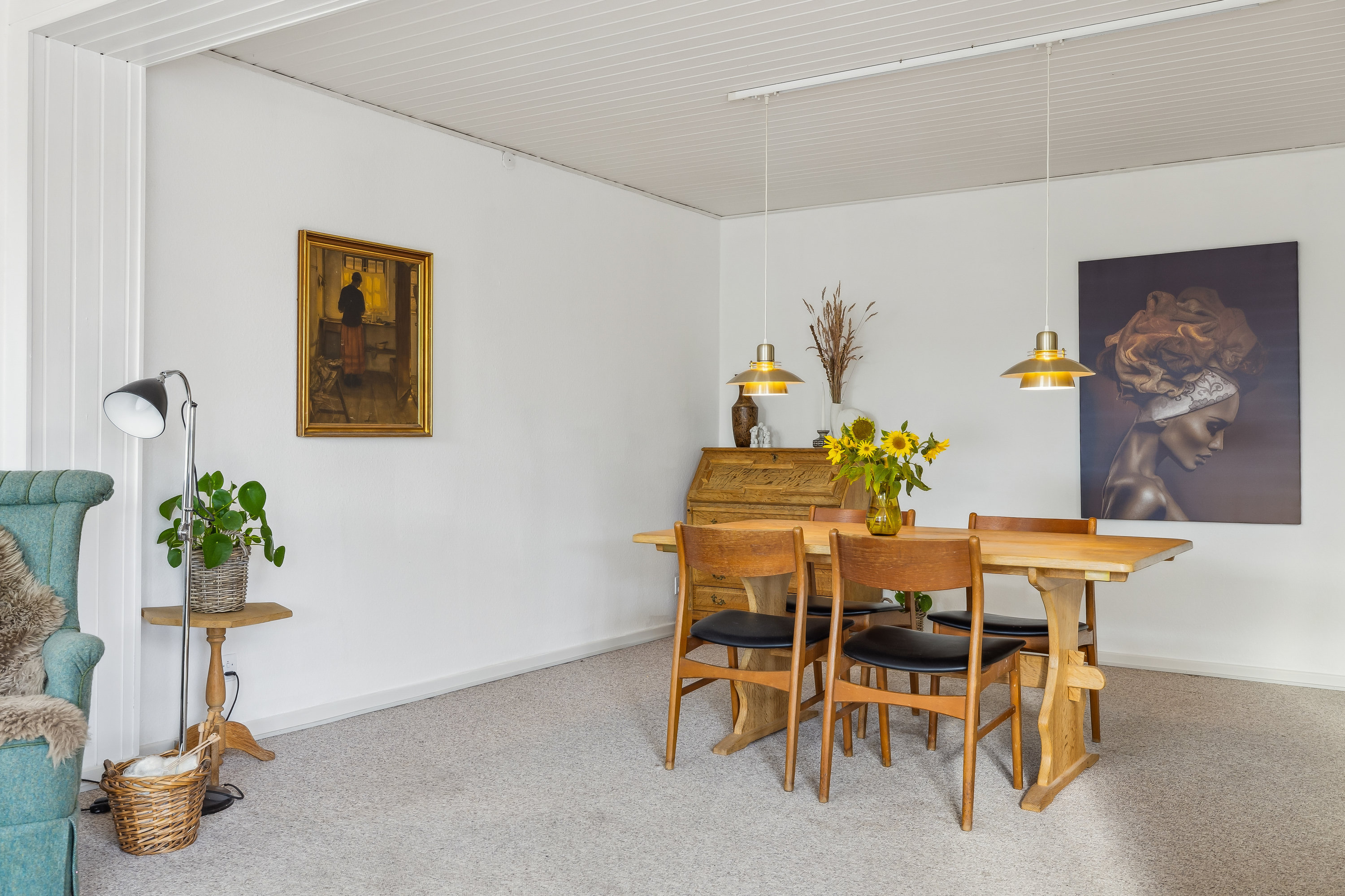 Fremhævet stue billede i fuldskærmstilstand. Billede af Grønnevangen 17, Snestrup, 5210 Odense NV