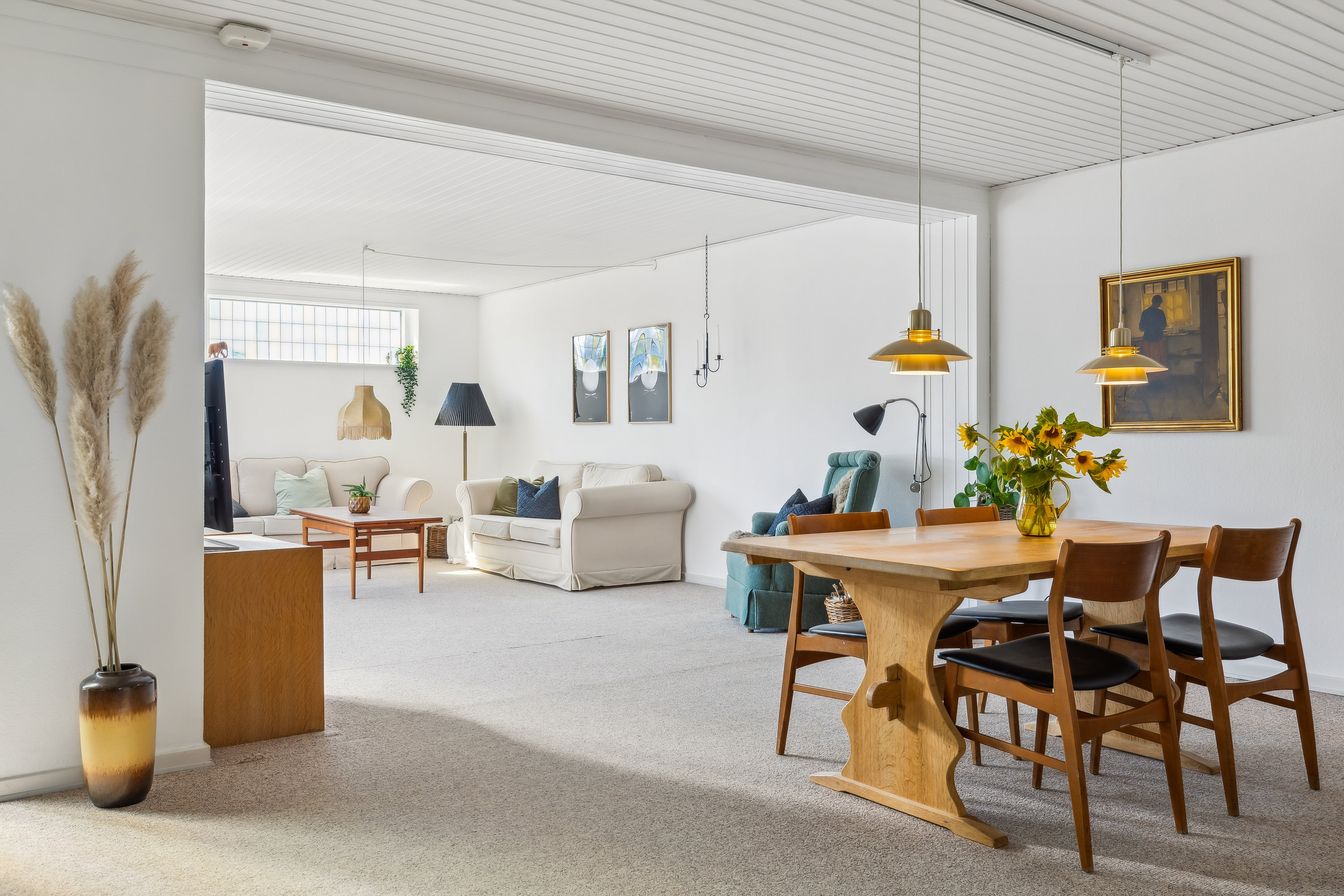 Fremhævet stue billede i fuldskærmstilstand. Billede af Grønnevangen 17, Snestrup, 5210 Odense NV