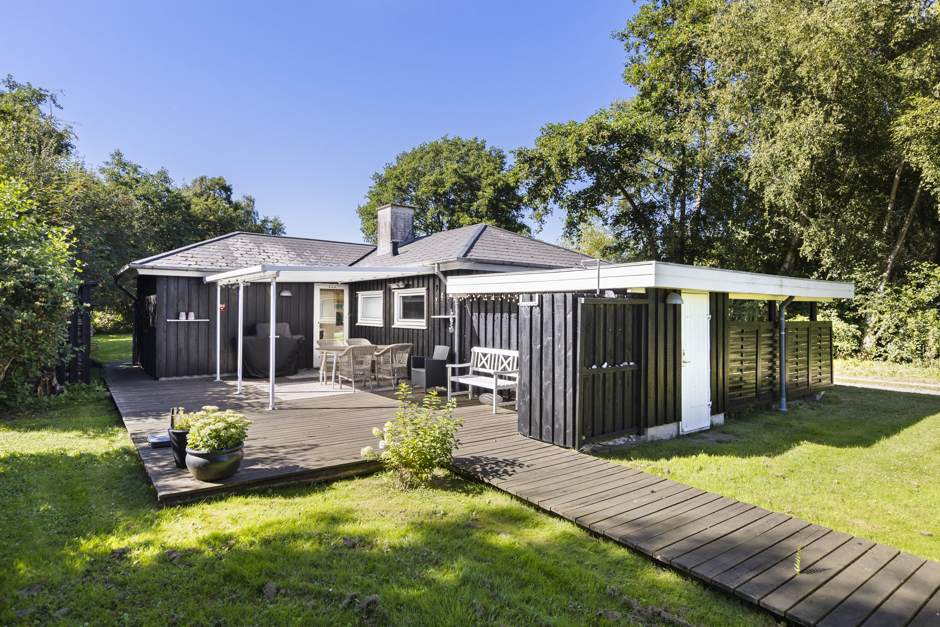 Fritidshus: Ejendommen på Fyllavej 20, Bjerge Sydstrand, 4480 Store Fuglede