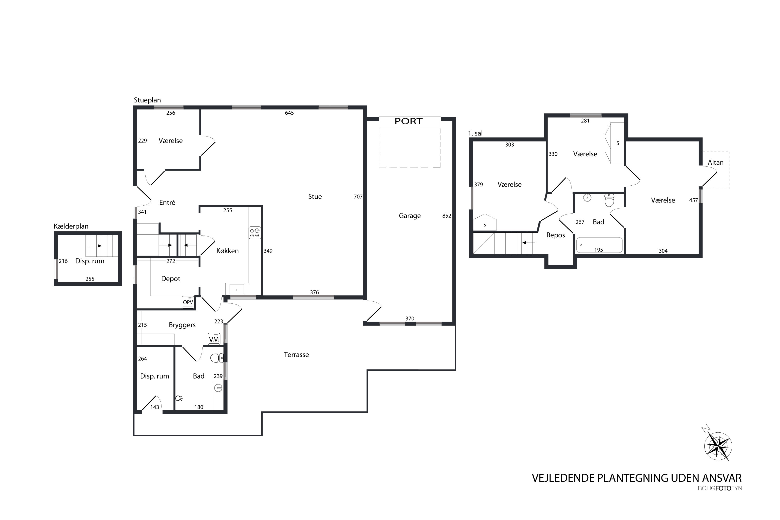 Plantegninger billede af Kingstrupvej 15, Ejby, 5592 Ejby