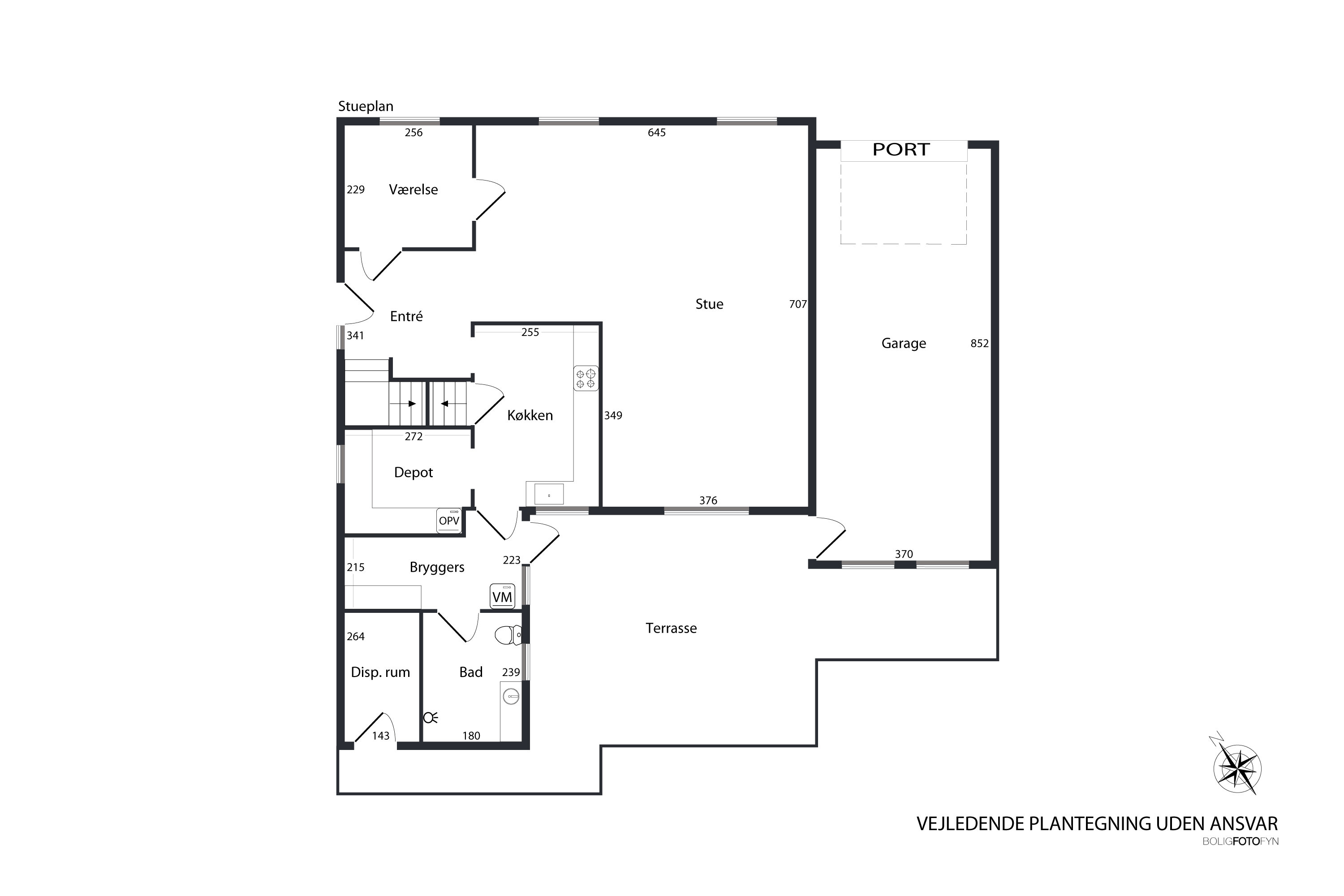 Plantegninger billede af Kingstrupvej 15, Ejby, 5592 Ejby