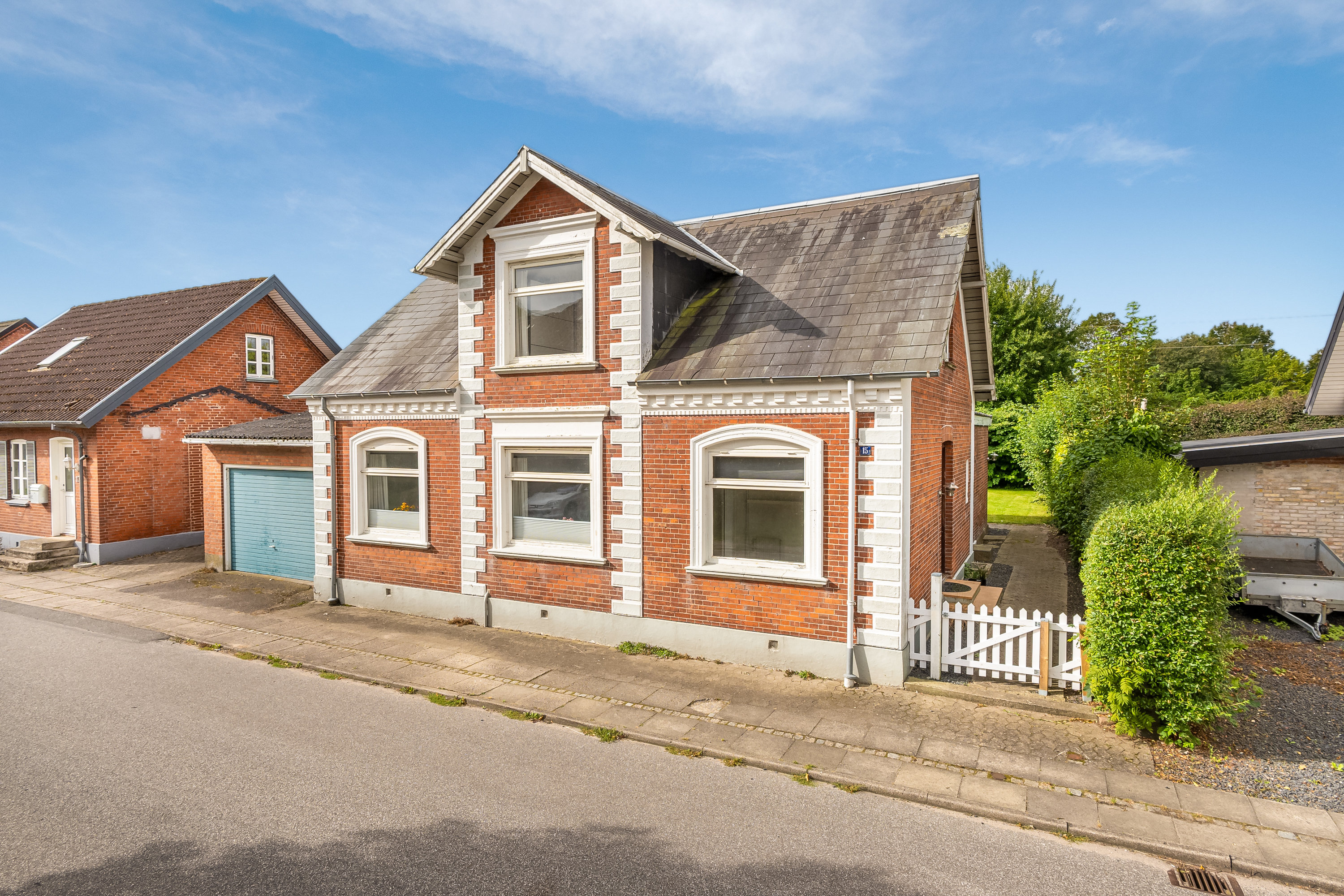 Villa: Facade på Kingstrupvej 15, Ejby, 5592 Ejby