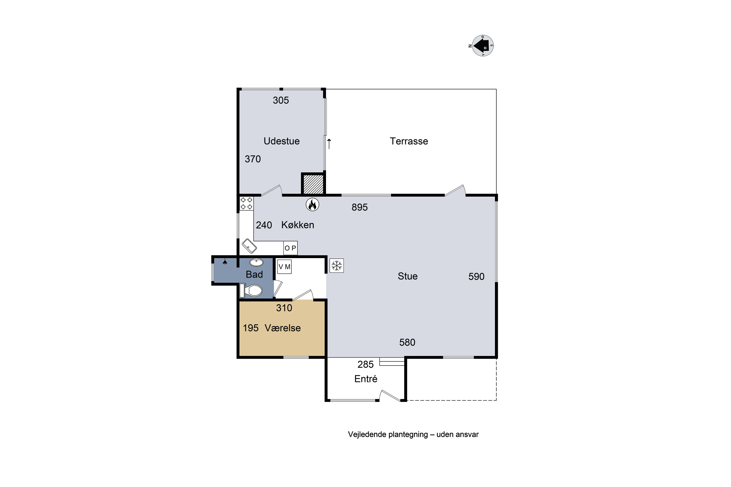 Plantegninger billede af Østtoften 10, 4040 Jyllinge
