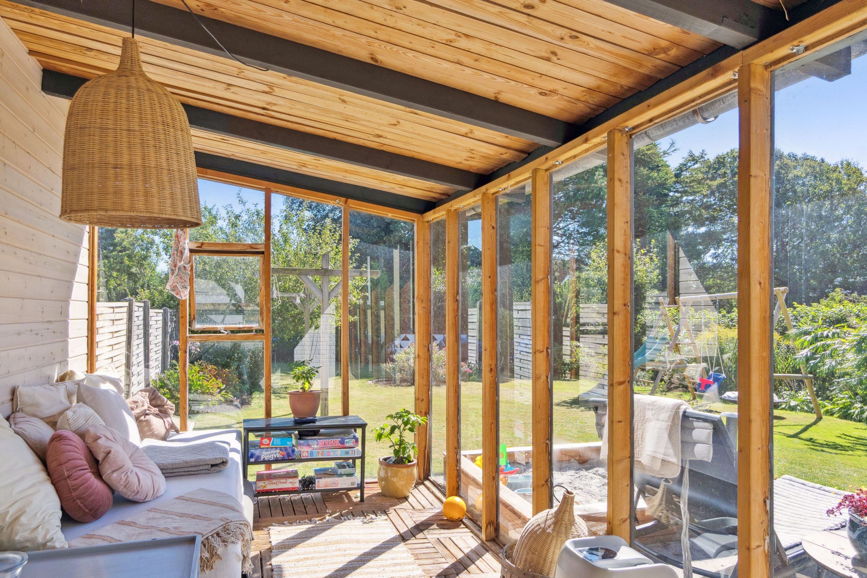 Fremhævet udestue billede i fuldskærmstilstand. Billede af Margrethevej 17, 7700 Thisted