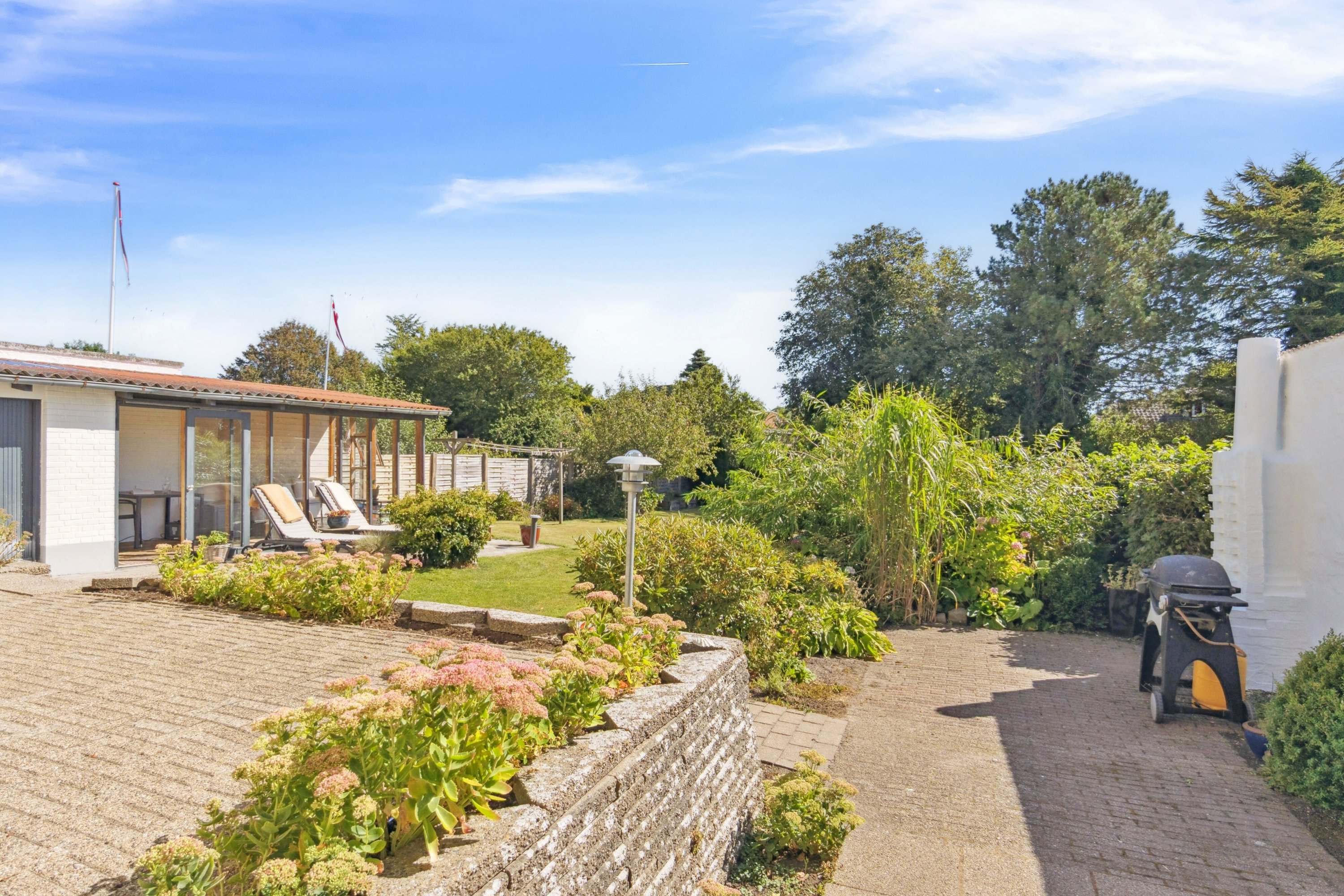 Fremhævet set fra haven billede i fuldskærmstilstand. Billede af Margrethevej 17, 7700 Thisted