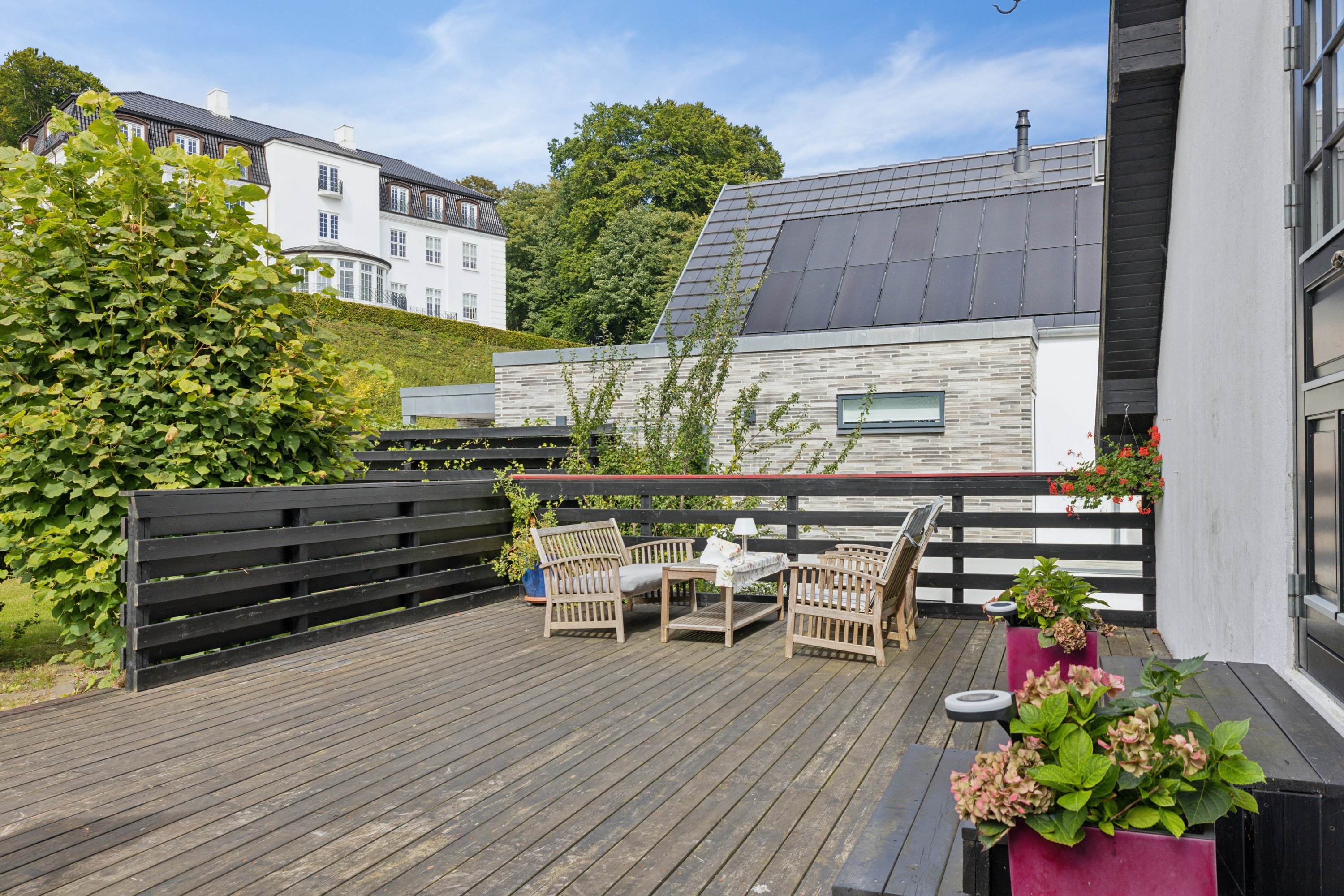 Fremhævet terrasse billede i fuldskærmstilstand. Billede af Molevej 29, Kollund, 6340 Kruså