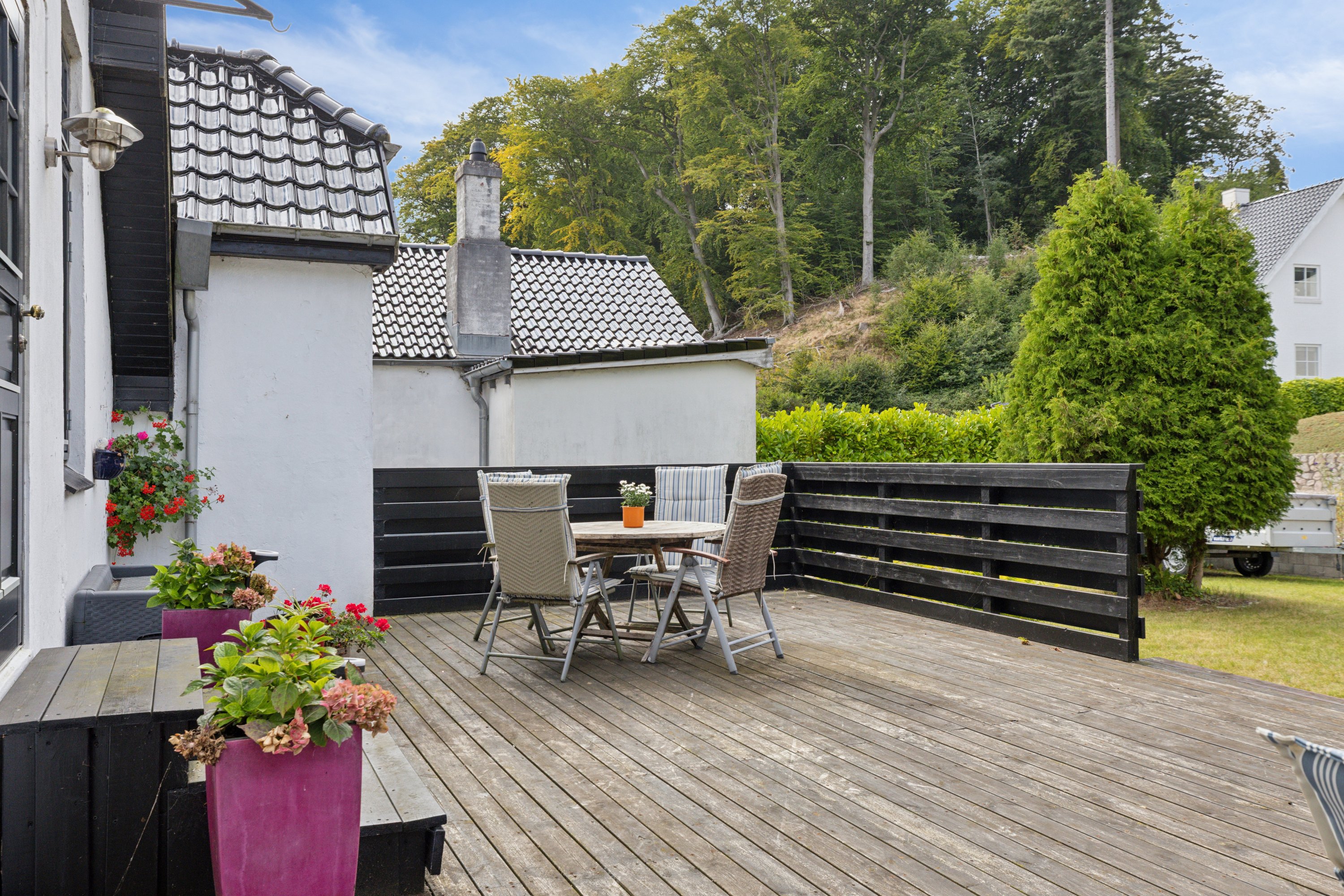 Fremhævet terrasse billede i fuldskærmstilstand. Billede af Molevej 29, Kollund, 6340 Kruså