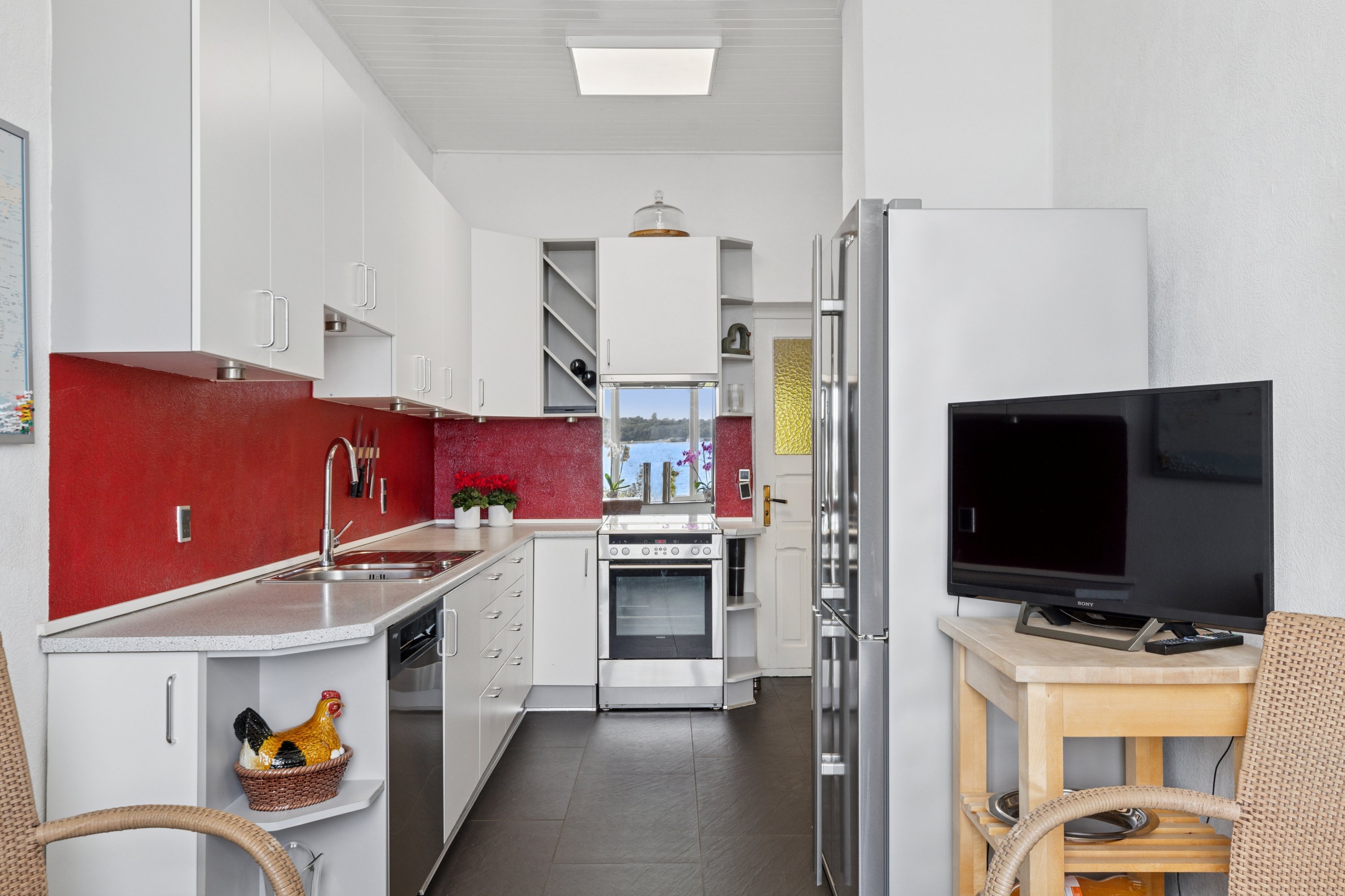 Fremhævet køkken billede i fuldskærmstilstand. Billede af Molevej 29, Kollund, 6340 Kruså