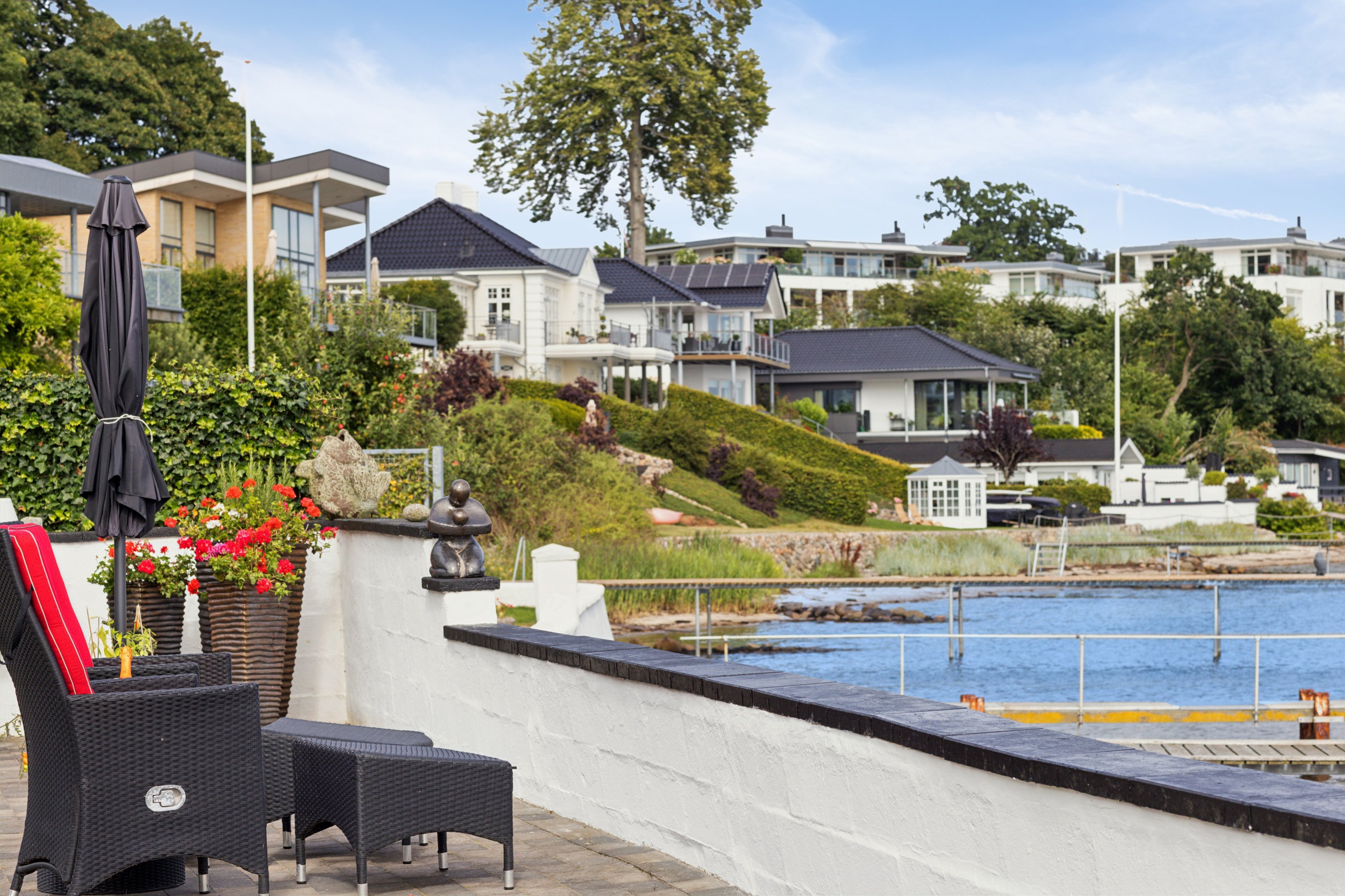 Fremhævet terrasse billede i fuldskærmstilstand. Billede af Molevej 29, Kollund, 6340 Kruså