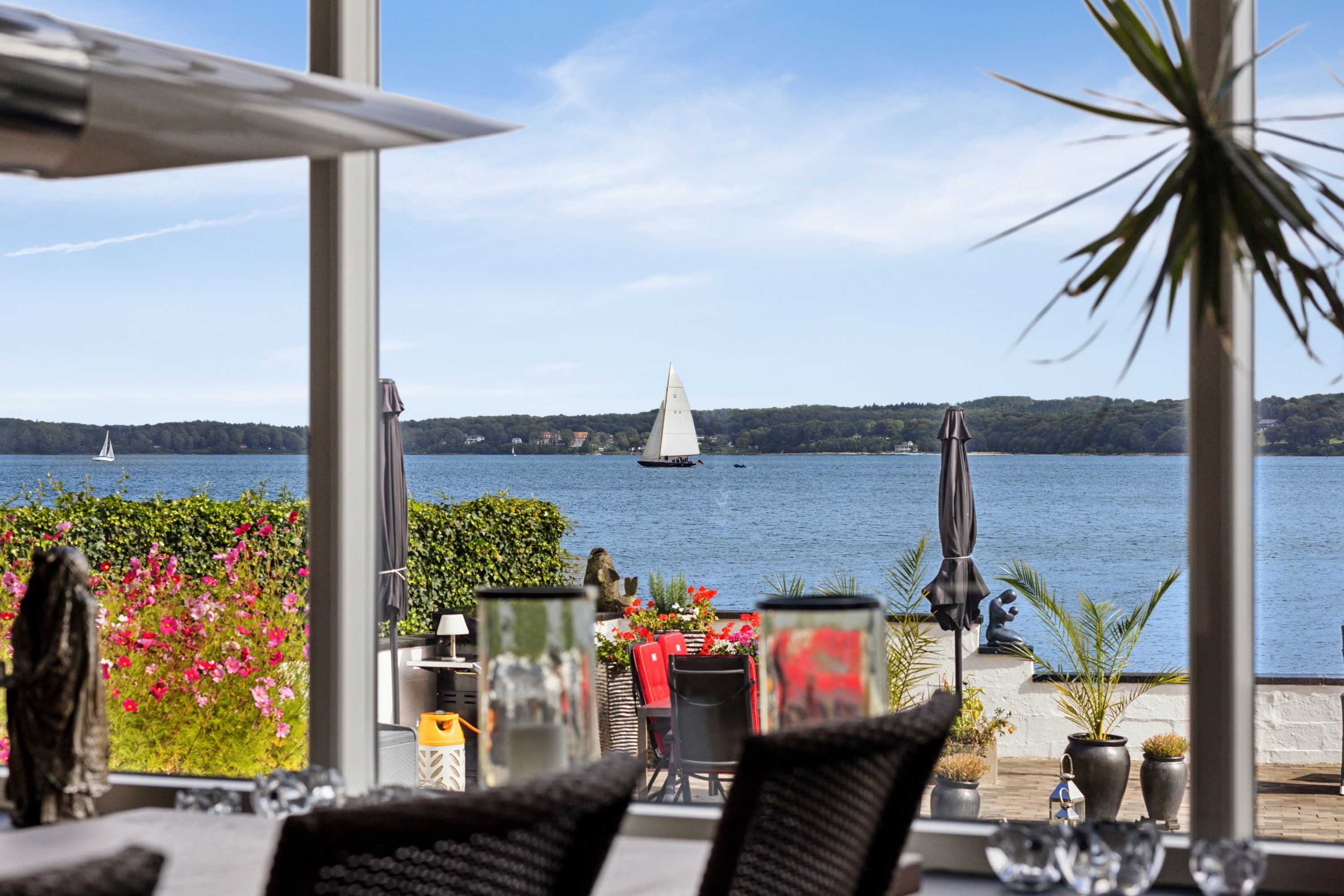 Fremhævet terrasse billede i fuldskærmstilstand. Billede af Molevej 29, Kollund, 6340 Kruså