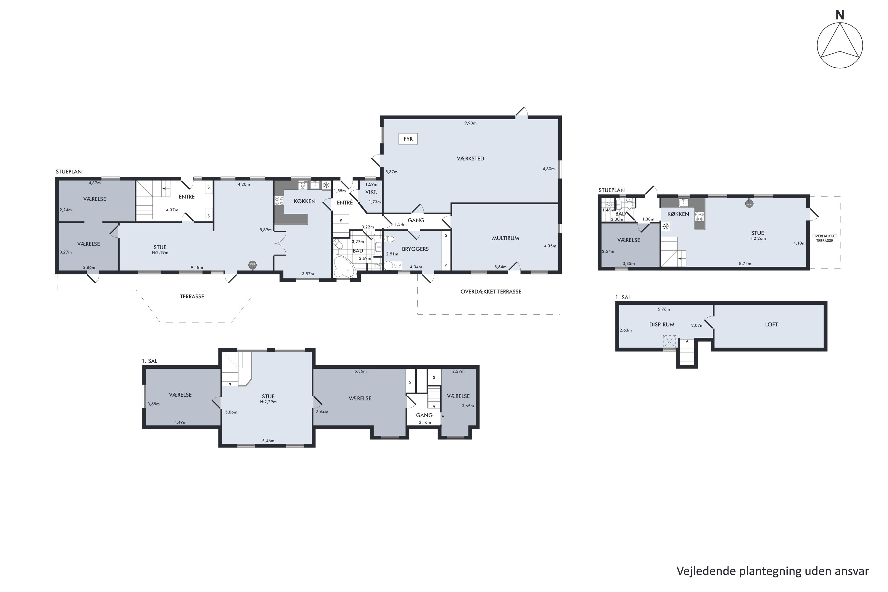Plantegninger billede af Kragerupgårdsvej 11, Tjørnelunde, 4270 Høng