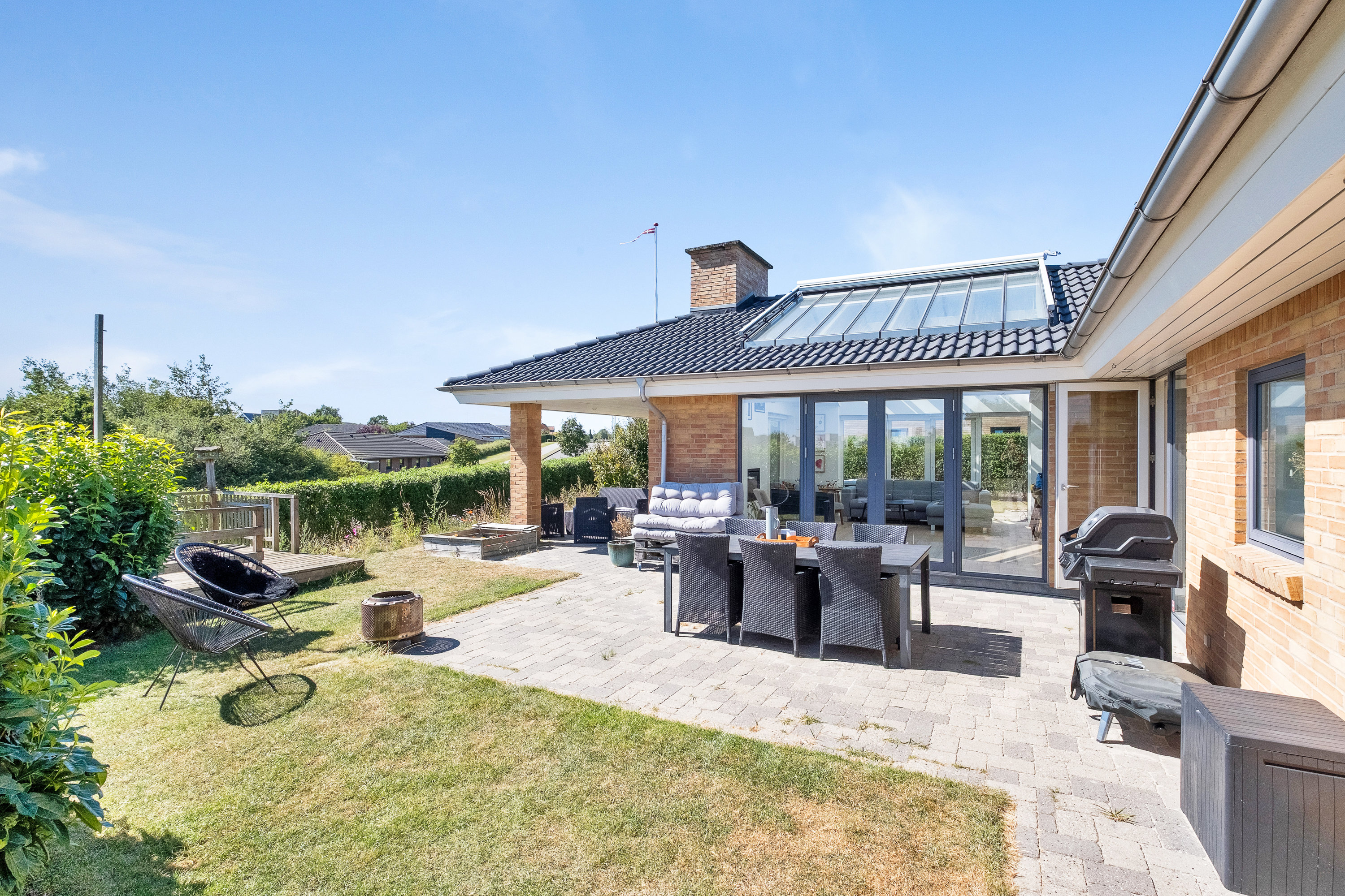 Miniaturebillede 1: terrasse. Billede af Hybenhaven 4, 8520 Lystrup