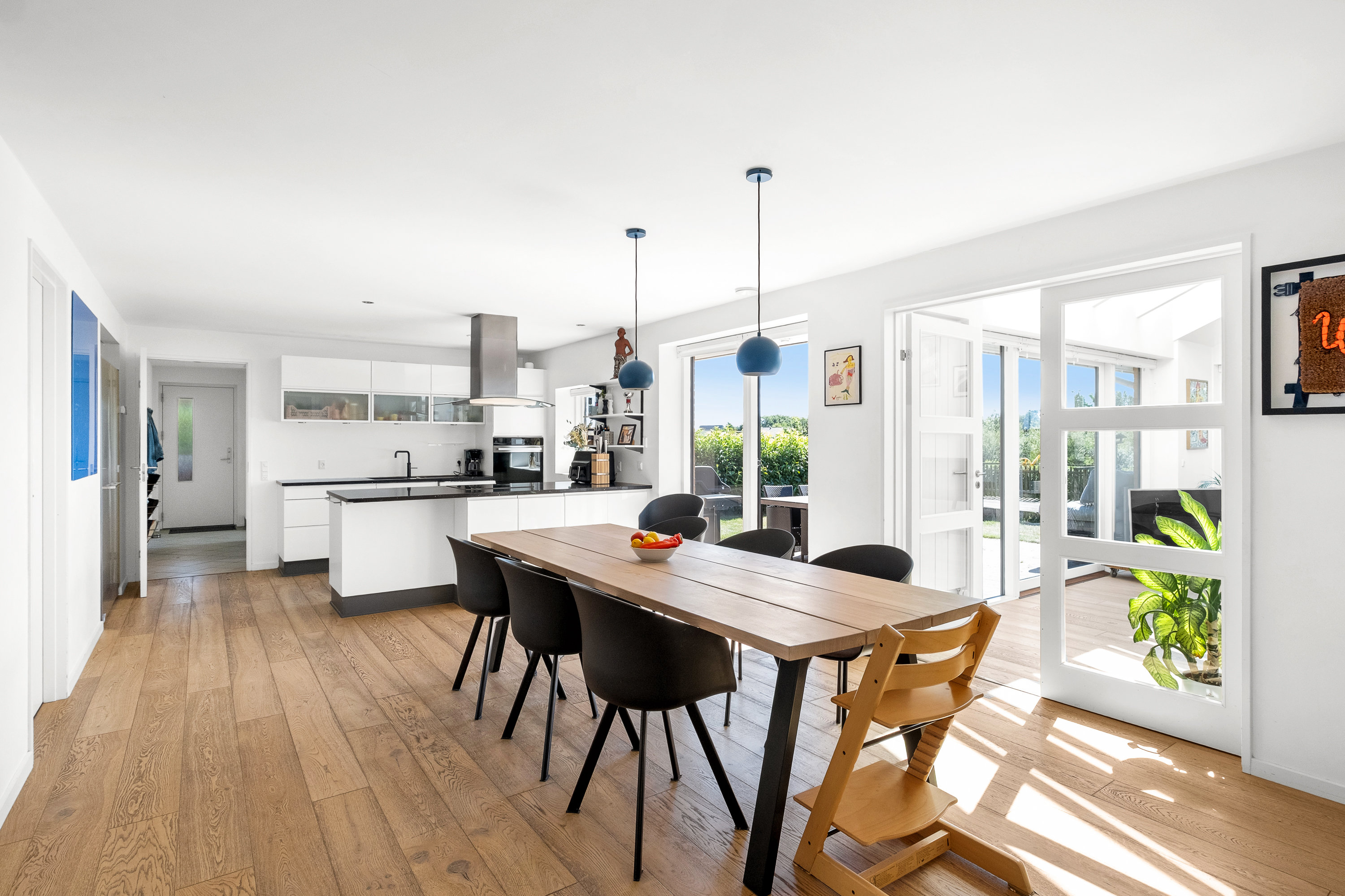 Fremhævet køkken alrum billede i fuldskærmstilstand. Billede af Hybenhaven 4, 8520 Lystrup