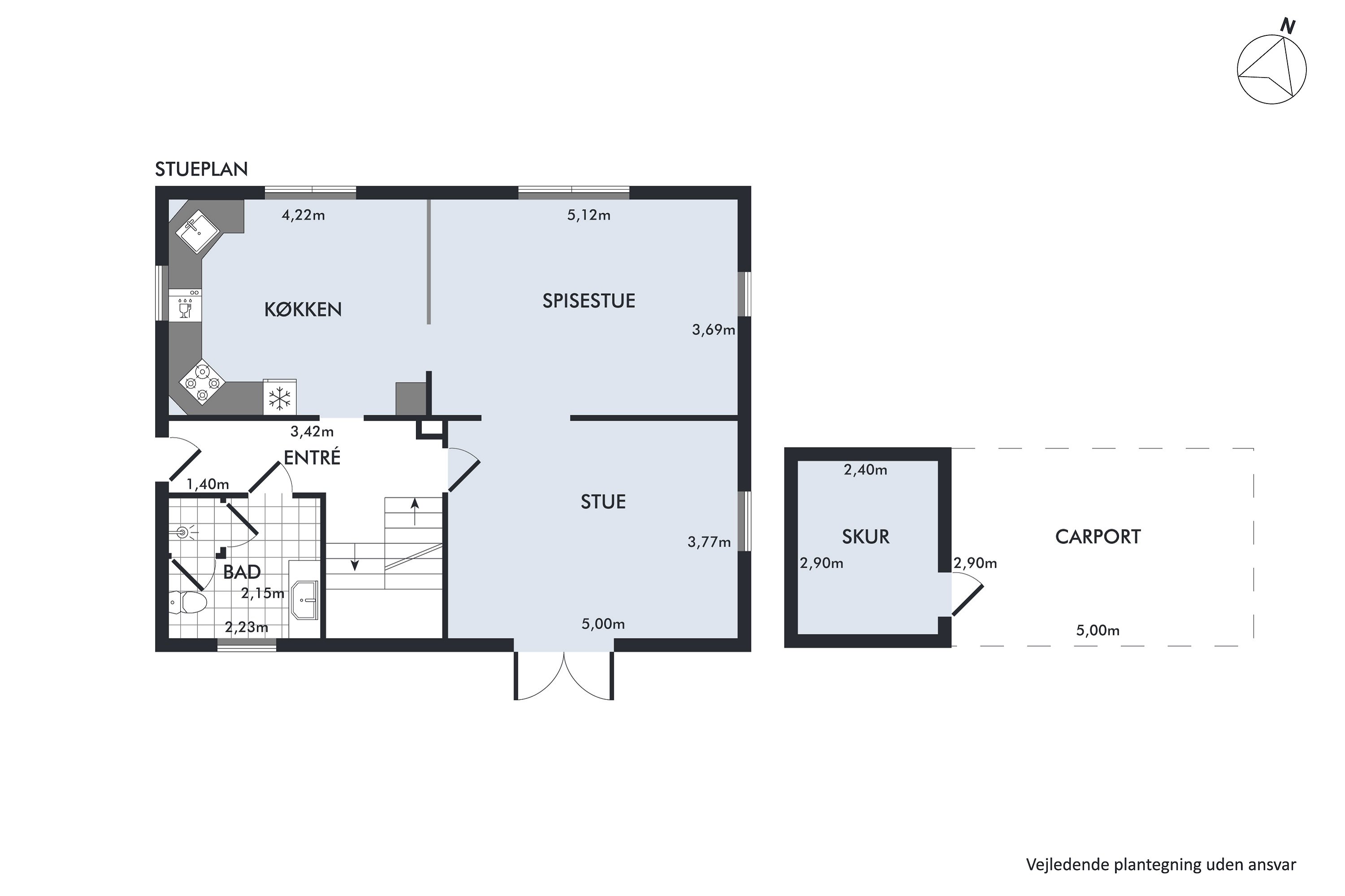 Plantegninger billede af Nøvlingvej 144A, 9260 Gistrup