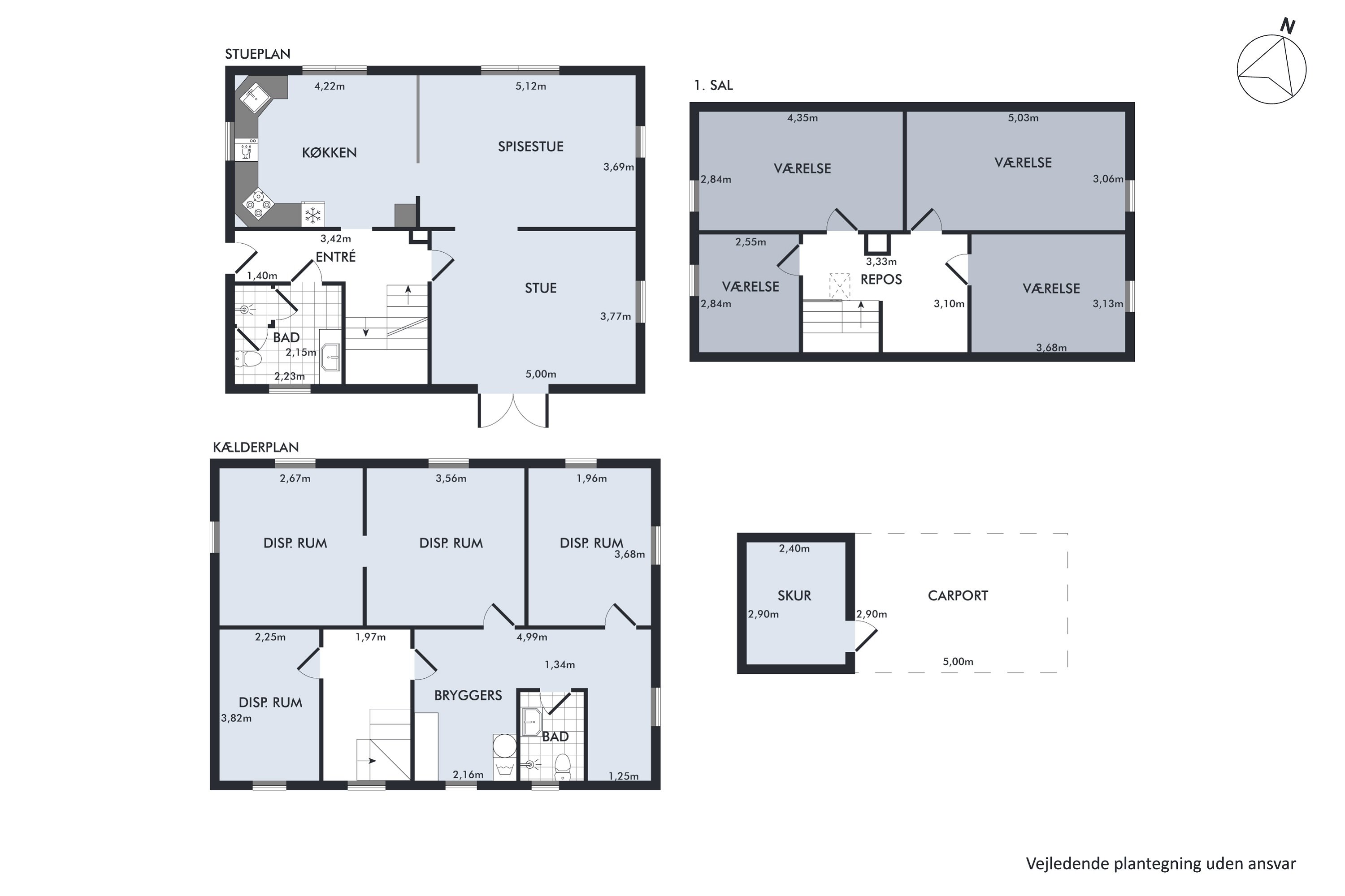 Plantegninger billede af Nøvlingvej 144A, 9260 Gistrup