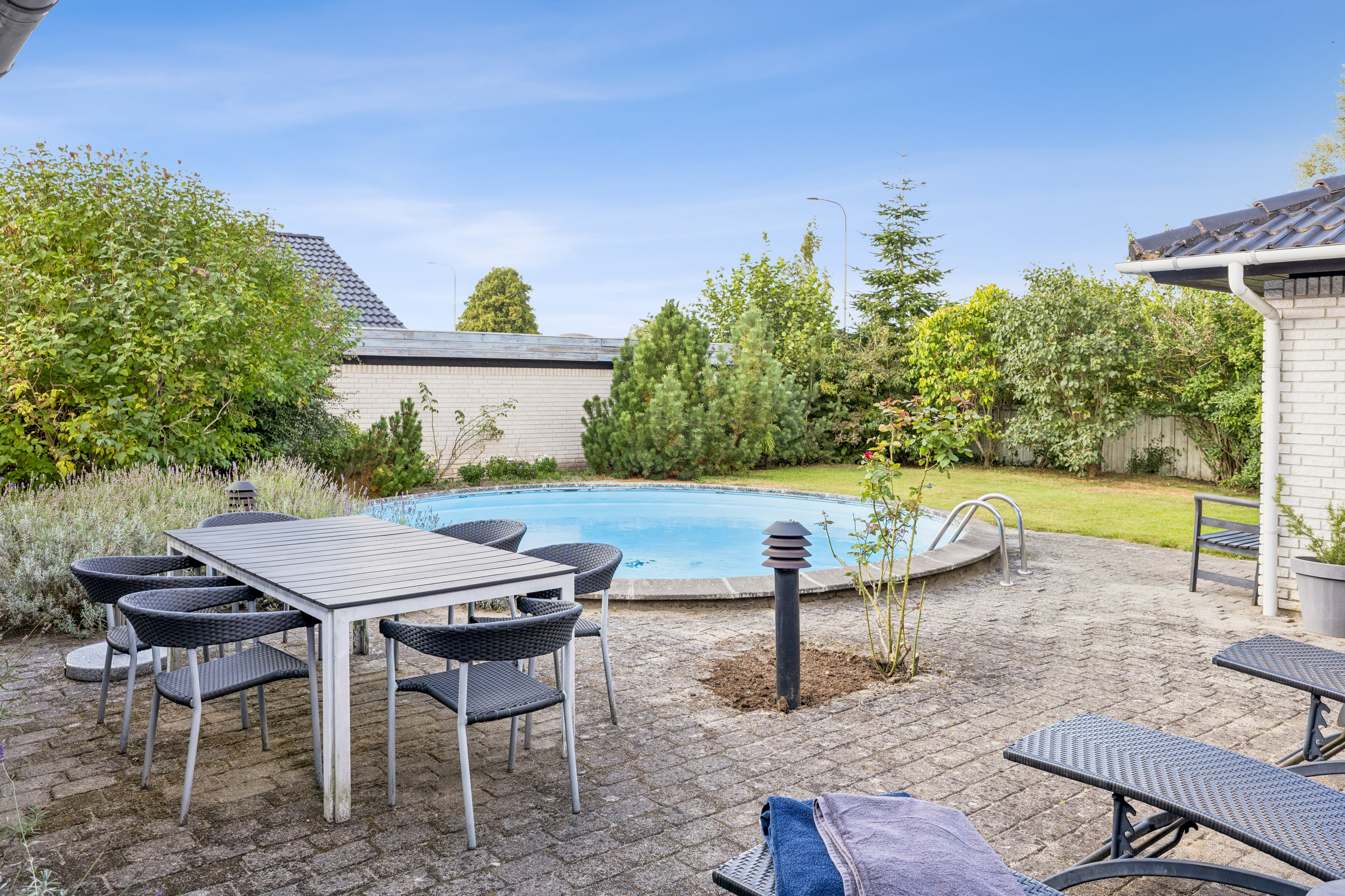 Fremhævet have billede i fuldskærmstilstand. Billede af Kronhjortløkken 128, Korup, 5210 Odense NV