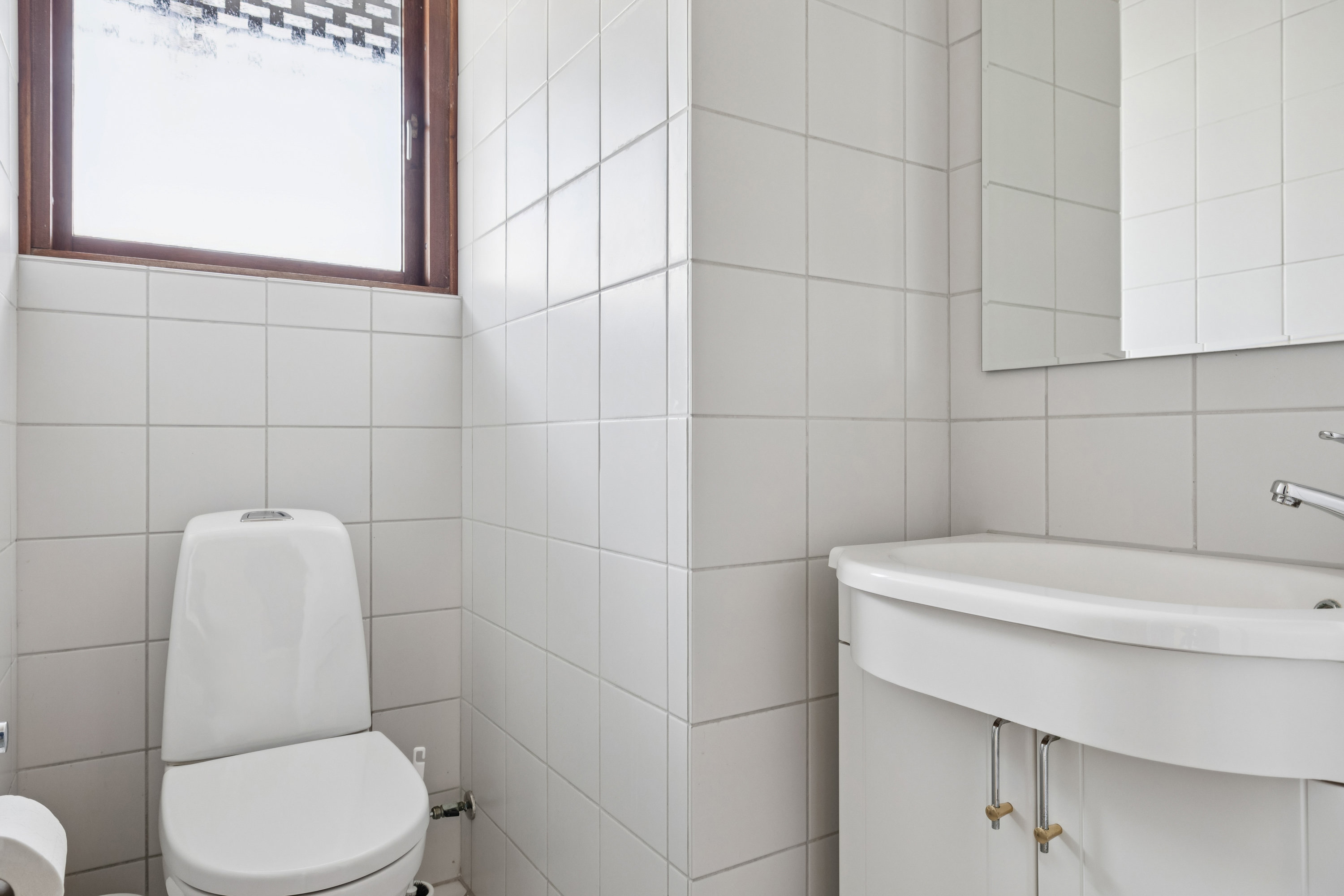 Fremhævet badeværelse billede i fuldskærmstilstand. Billede af Kronhjortløkken 128, Korup, 5210 Odense NV