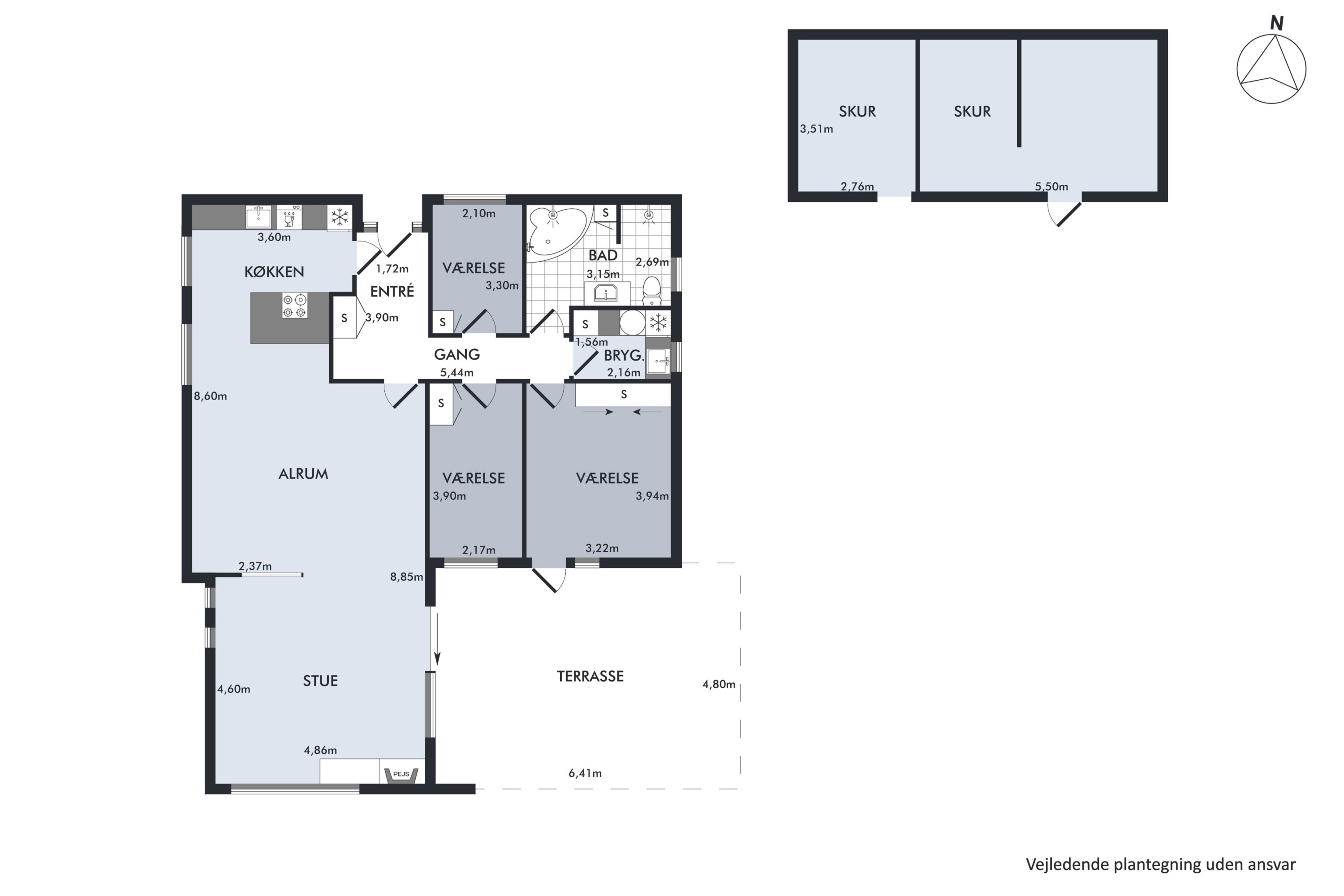 Plantegninger billede af Lykkegårdsvej 29, Snestrup, 5210 Odense NV