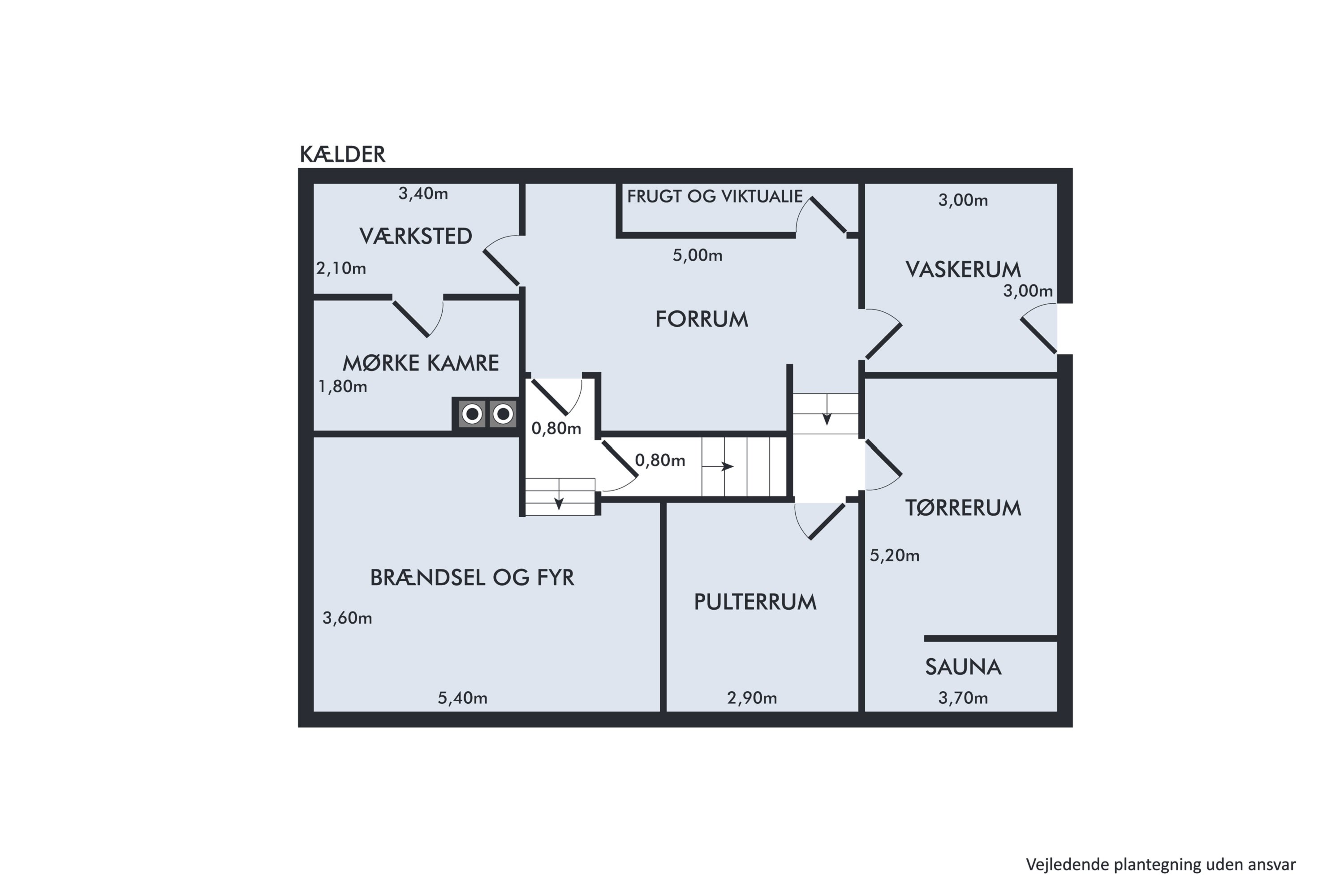 Plantegninger billede af Skovvej 57, 2820 Gentofte