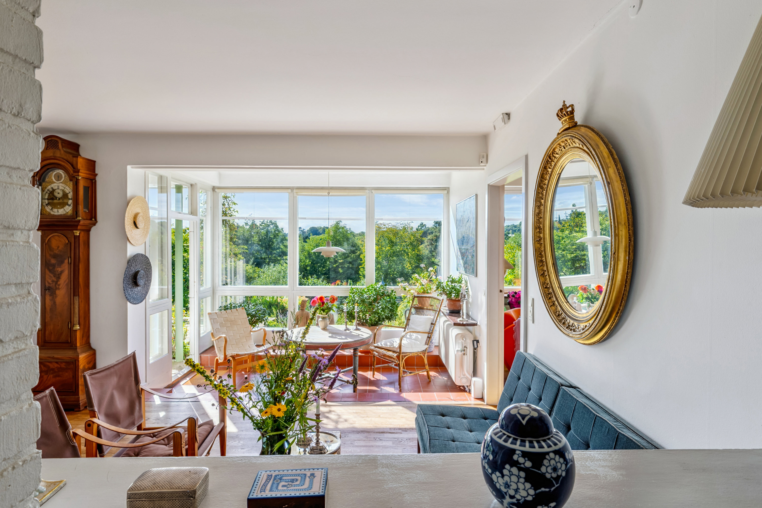 Fremhævet stue billede i fuldskærmstilstand. Billede af Skovvej 57, 2820 Gentofte