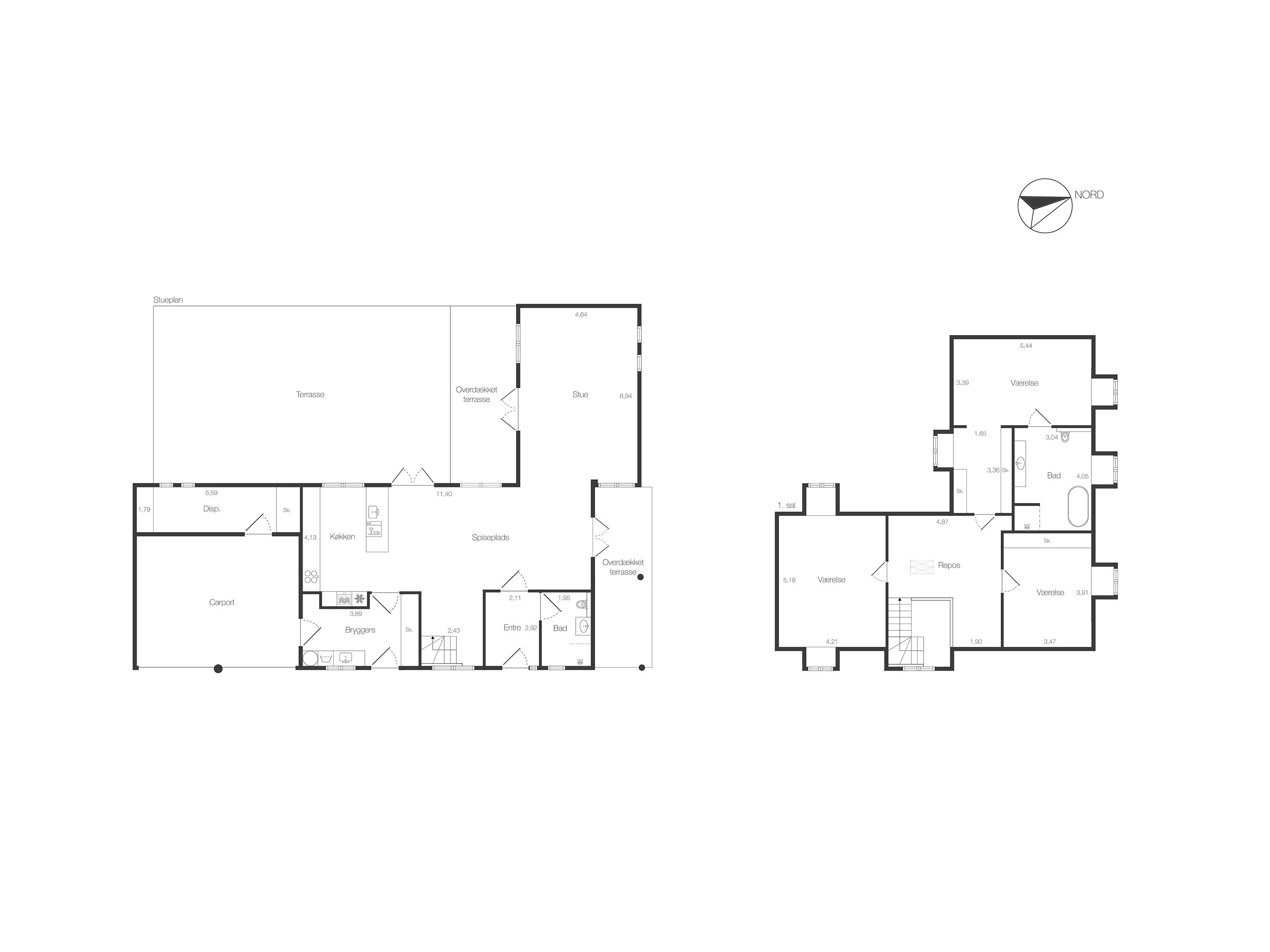 Plantegninger billede af Stumpedyssevej 2, 2970 Hørsholm