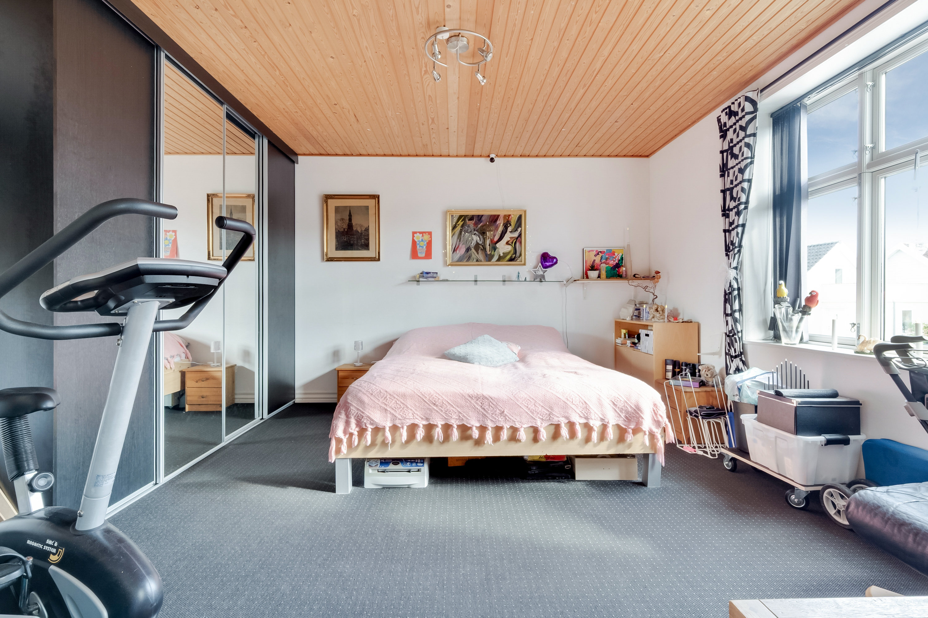 Fremhævet soveværelse billede i fuldskærmstilstand. Billede af Kauslundevej 88, Kauslunde, 5500 Middelfart